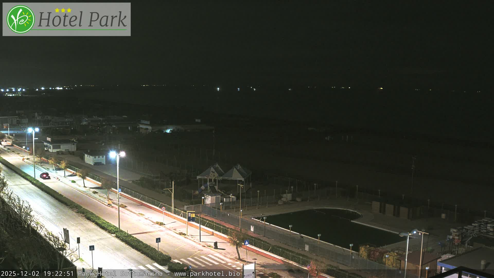 Chioggia Sottomarina Beach Panaromic Live Cam - Venice, Veneto, Italy