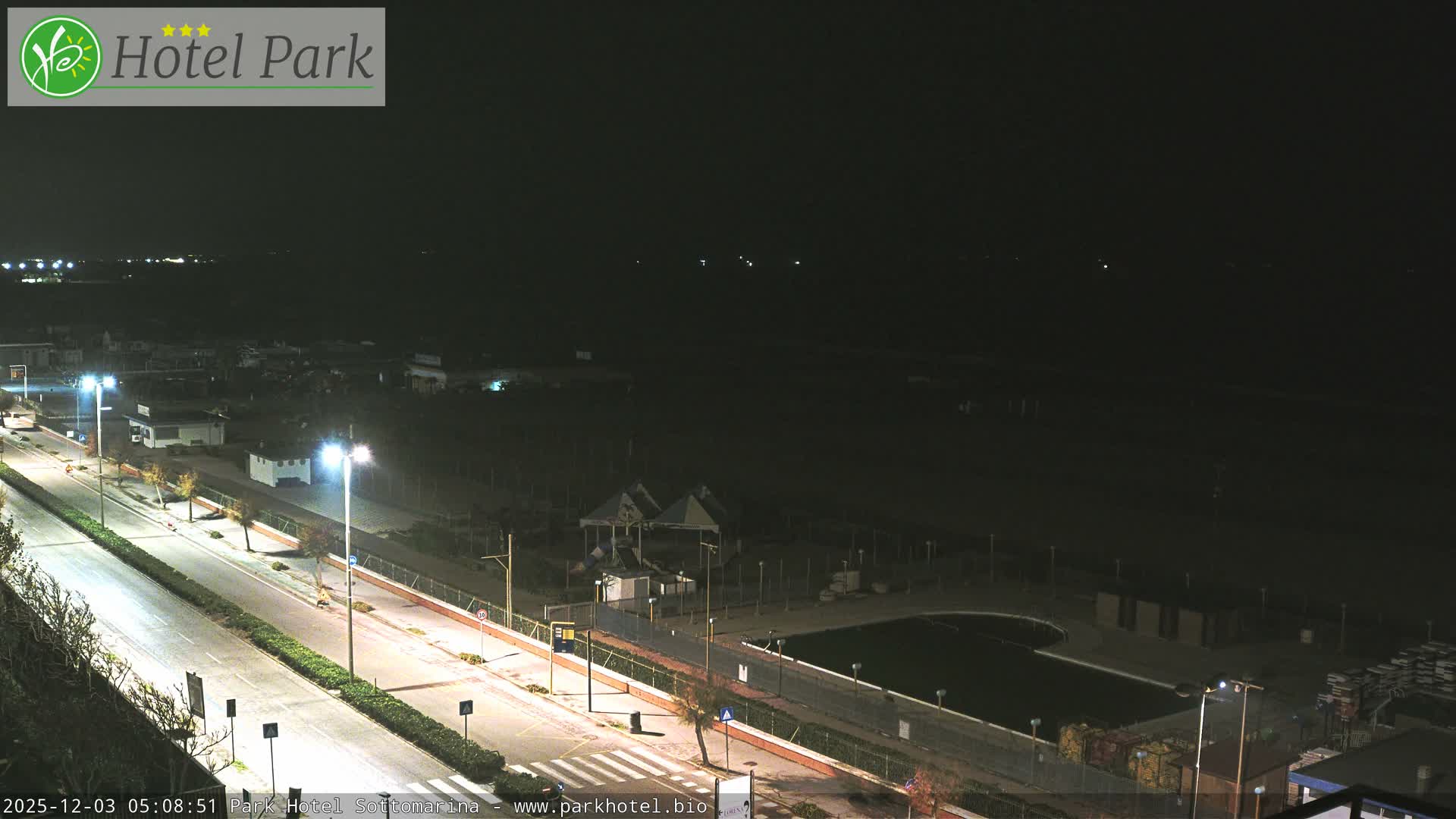 Chioggia Sottomarina Beach Panaromic Live Cam - Venice, Veneto, Italy