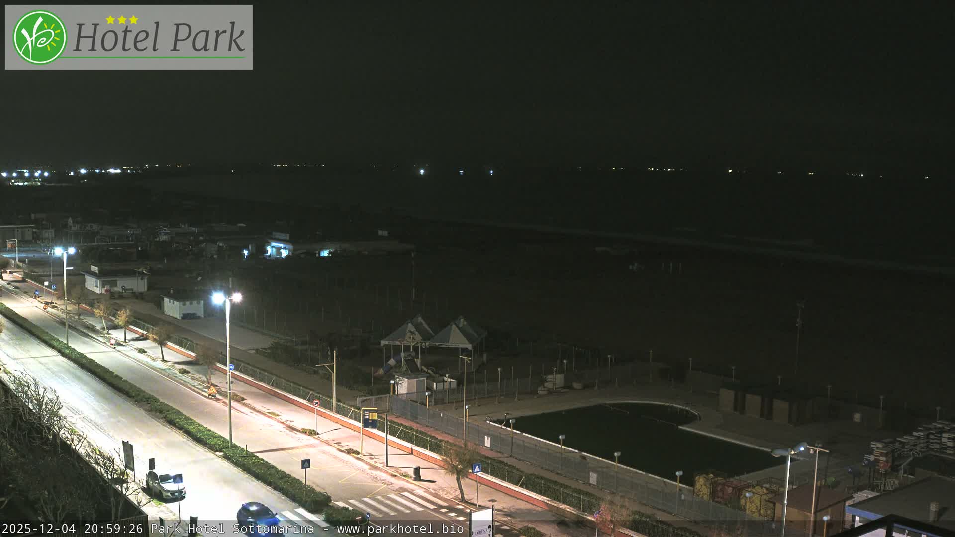 Chioggia Sottomarina Beach Panaromic Live Cam - Venice, Veneto, Italy