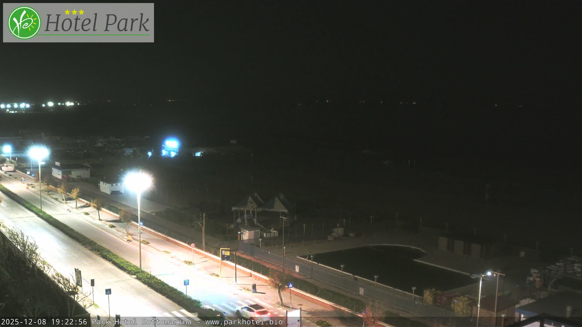 Chioggia Sottomarina Beach Panaromic Live Cam - Venice, Veneto, Italy