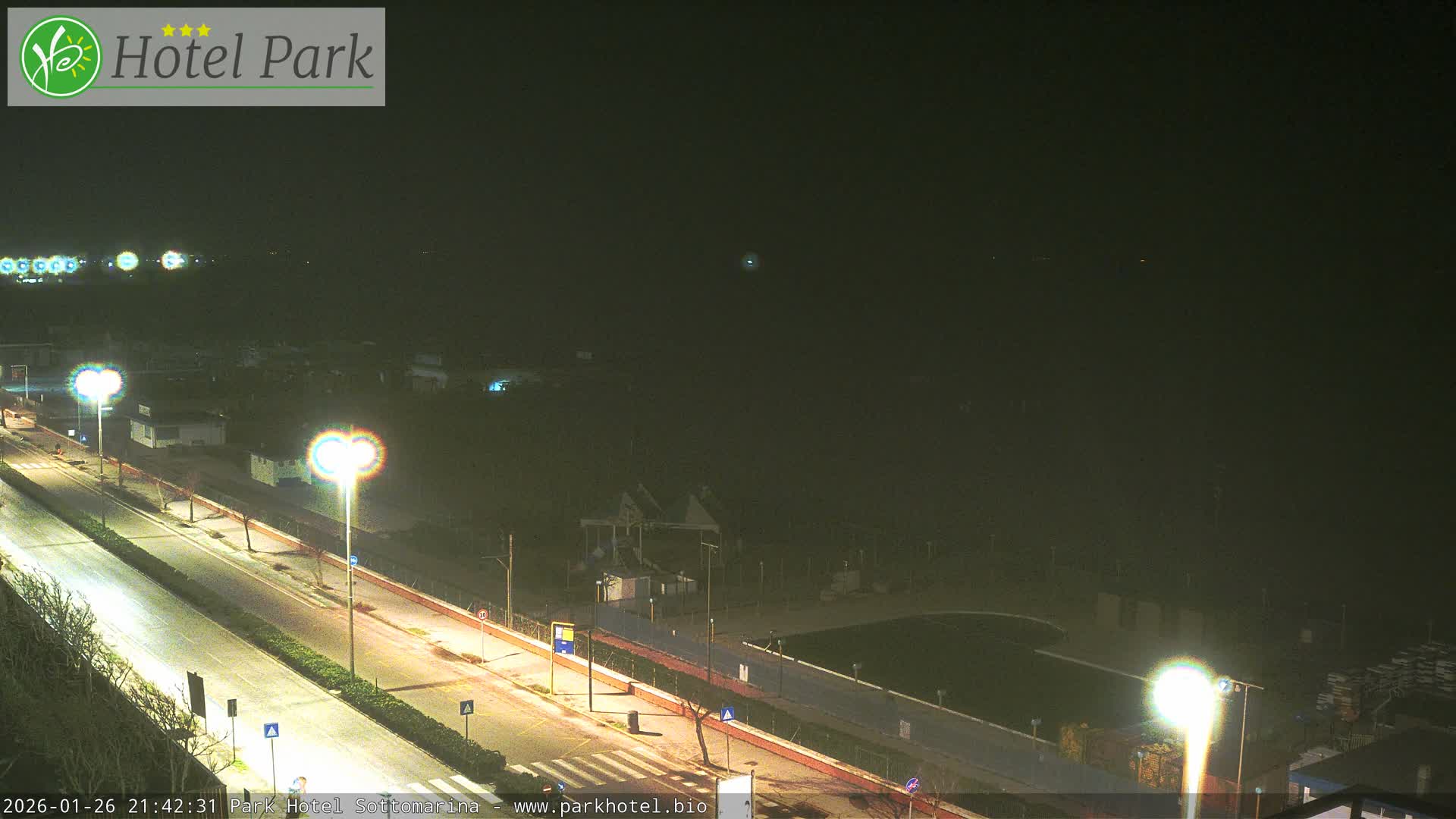 Chioggia Sottomarina Beach Panaromic Live Cam - Venice, Veneto, Italy