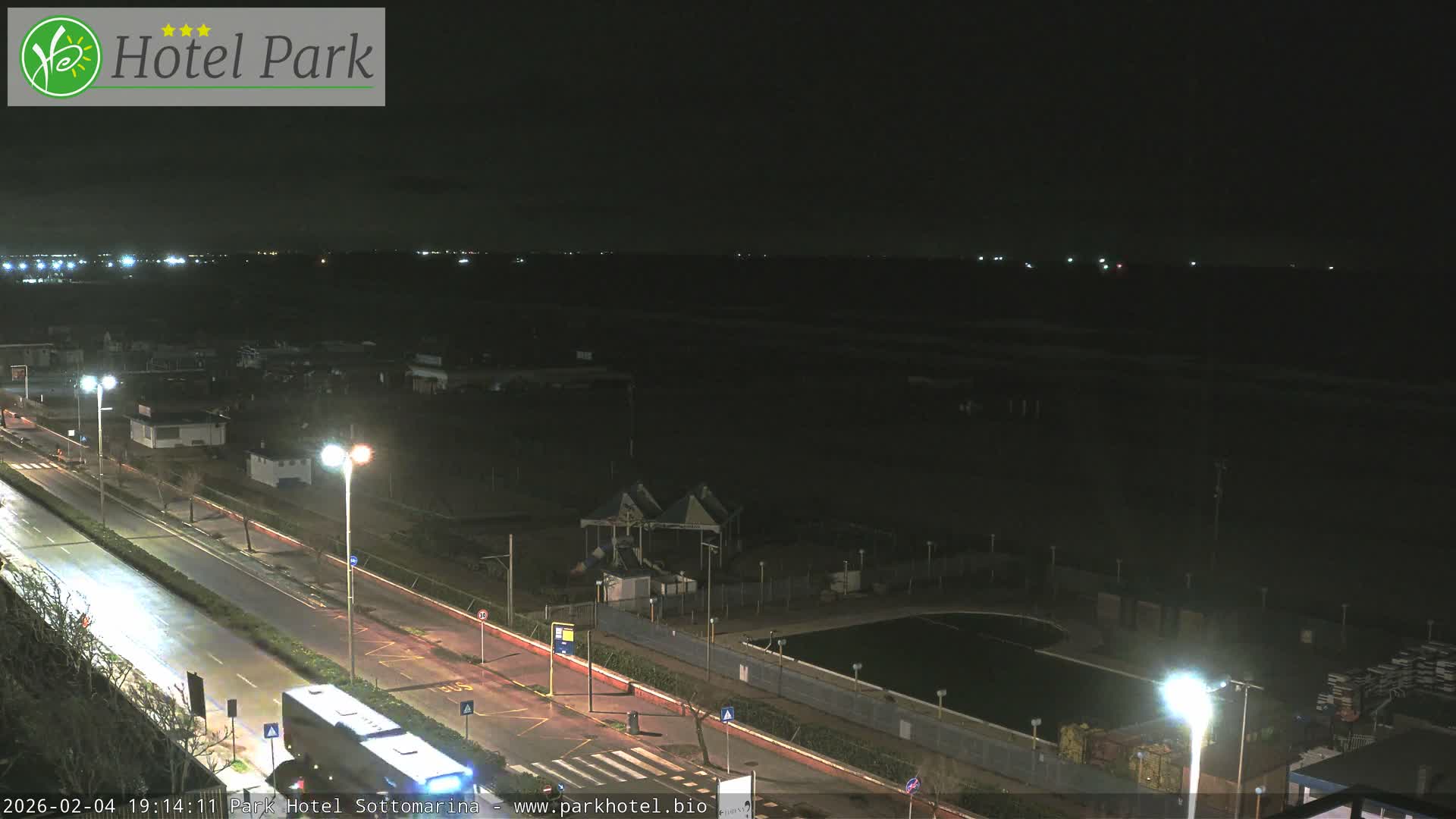 Chioggia Sottomarina Beach Panaromic Live Cam - Venice, Veneto, Italy