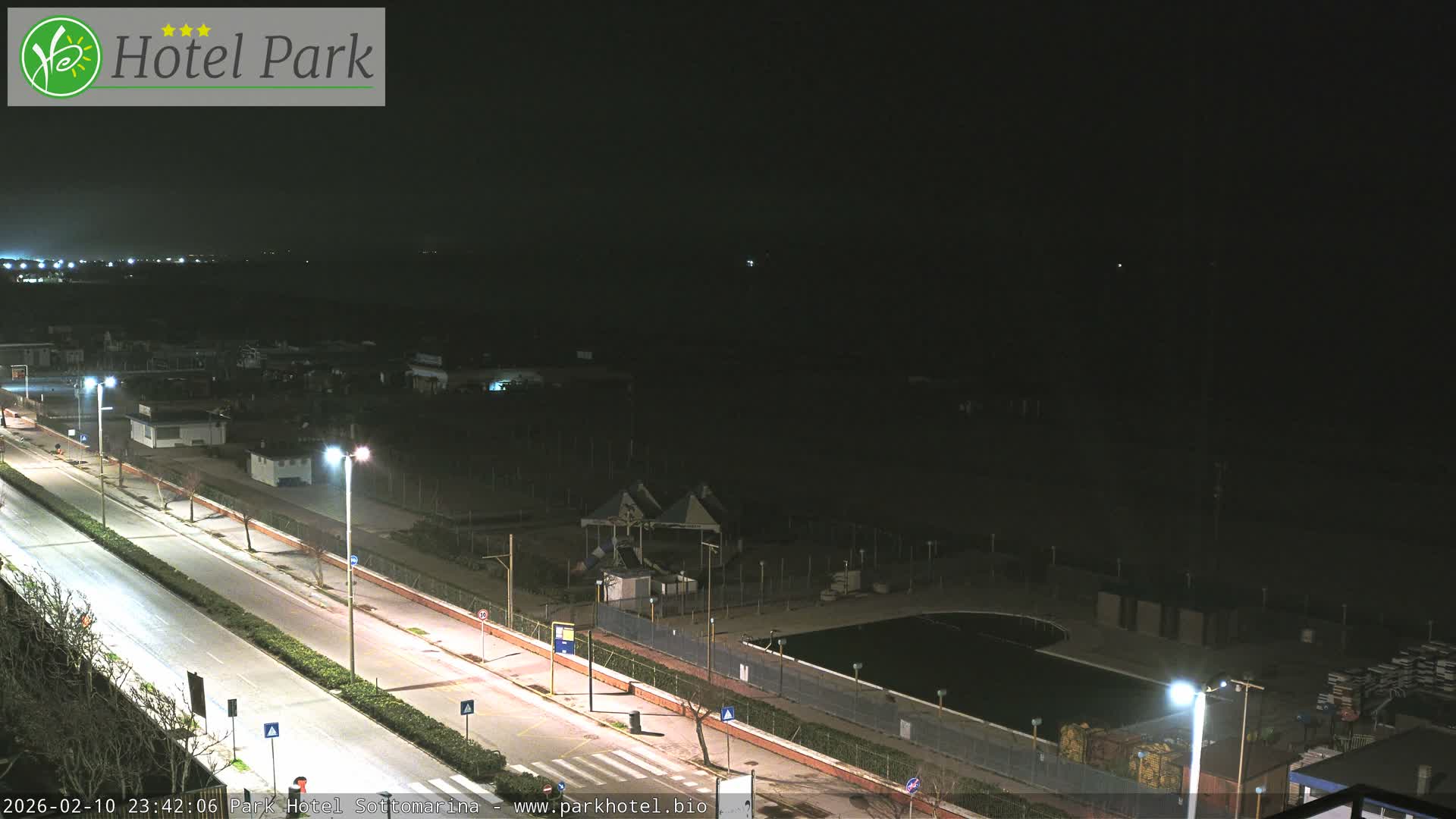 Chioggia Sottomarina Beach Panaromic Live Cam - Venice, Veneto, Italy