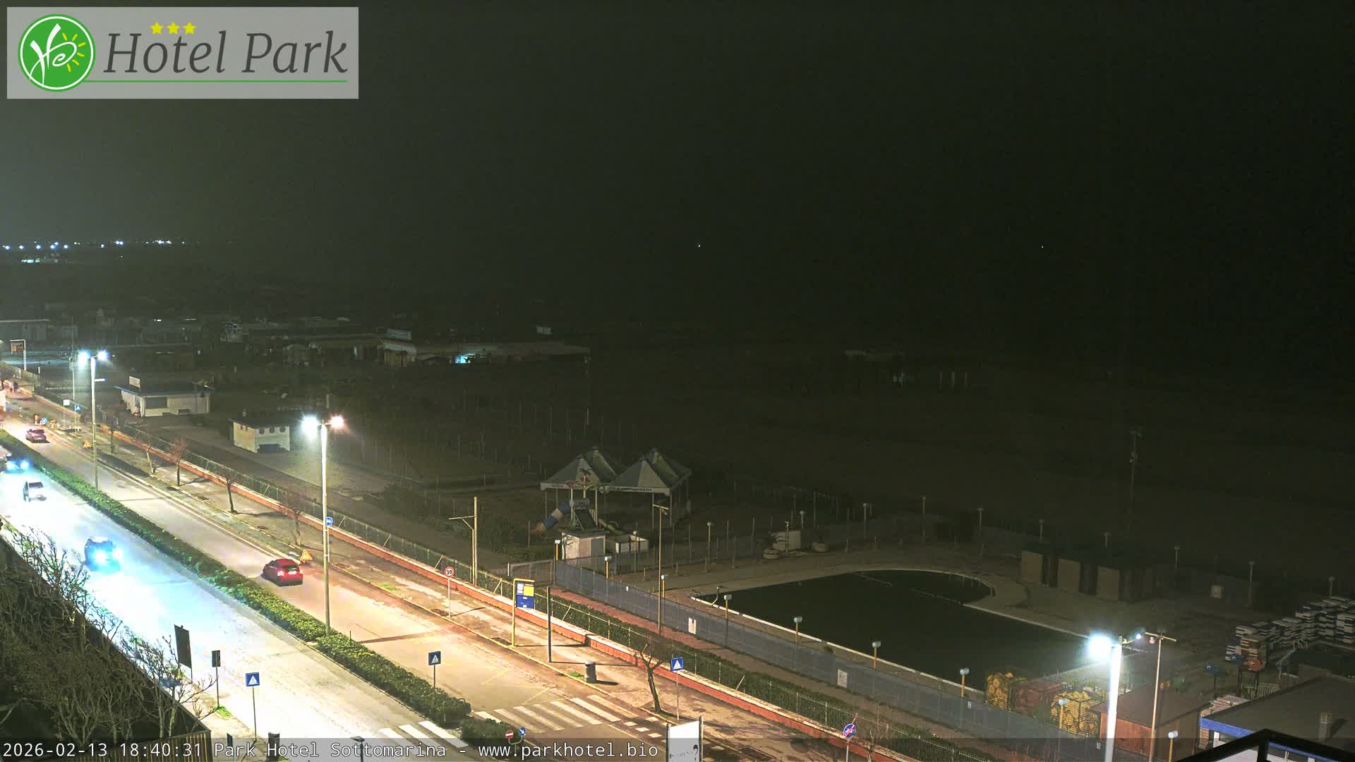 Chioggia Sottomarina Beach Panaromic Live Cam - Venice, Veneto, Italy
