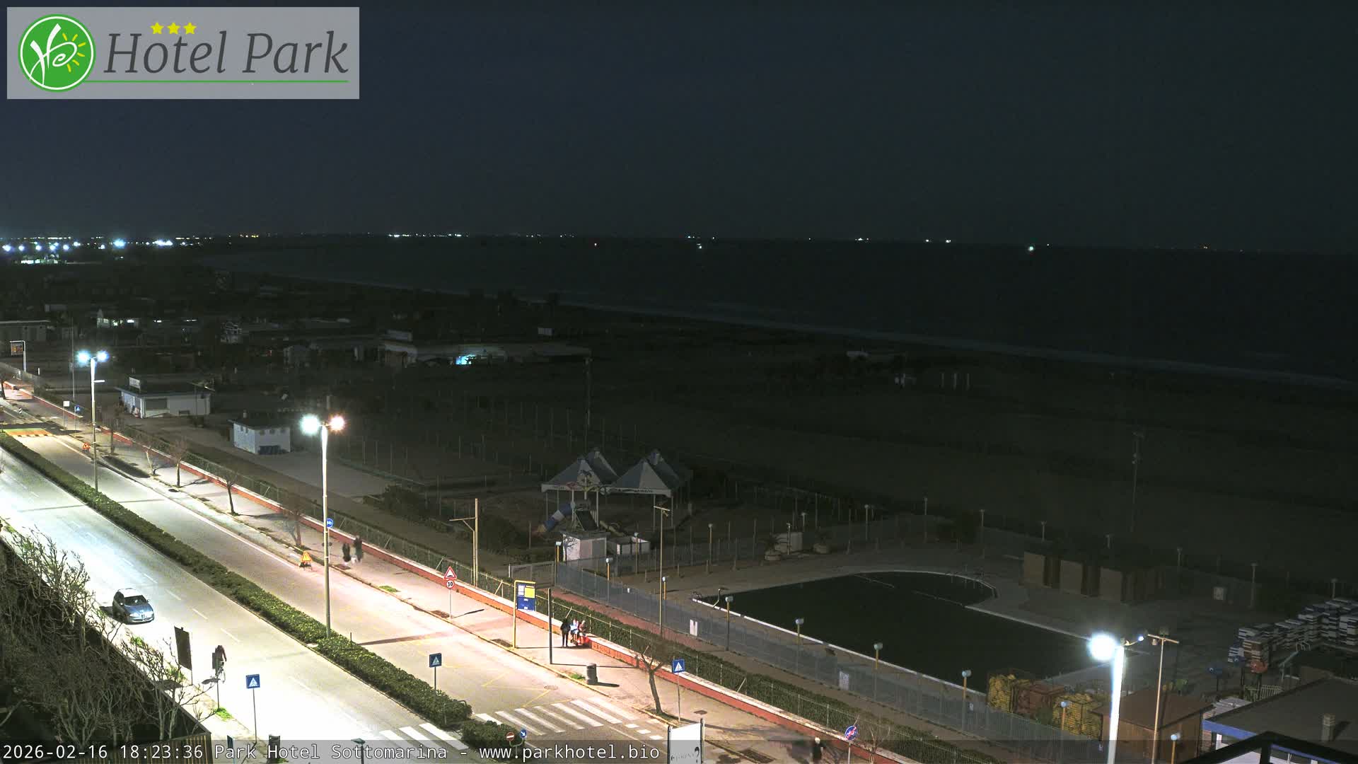 Chioggia Sottomarina Beach Panaromic Live Cam - Venice, Veneto, Italy