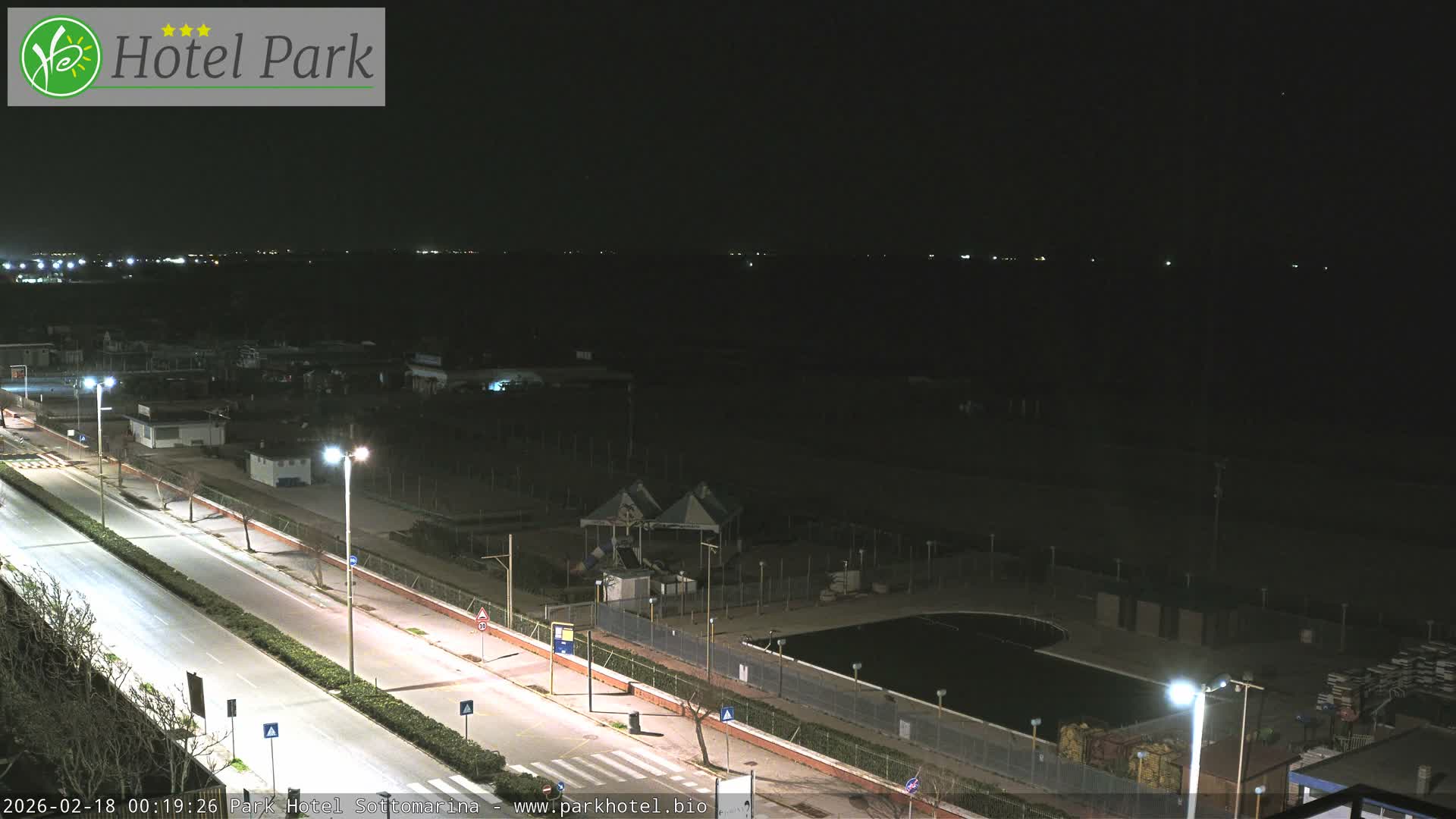 Chioggia Sottomarina Beach Panaromic Live Cam - Venice, Veneto, Italy