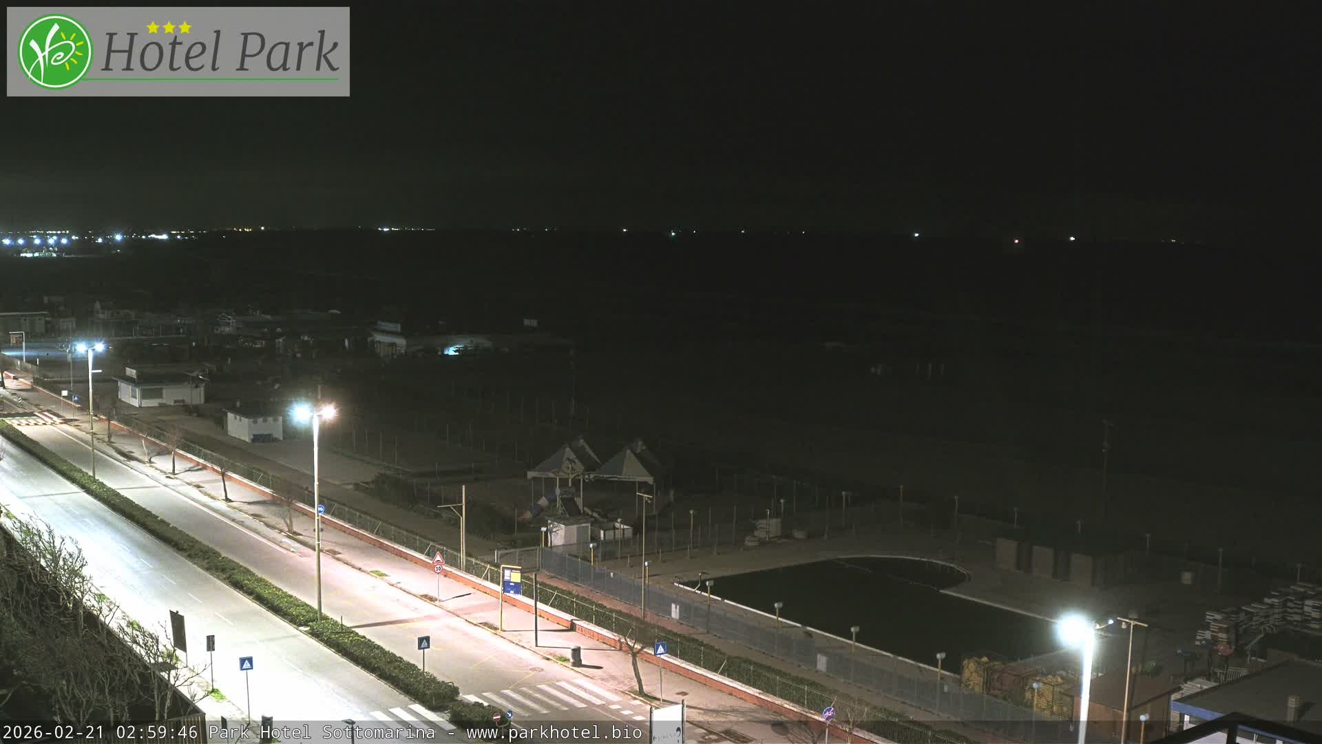 Chioggia Sottomarina Beach Panaromic Live Cam - Venice, Veneto, Italy