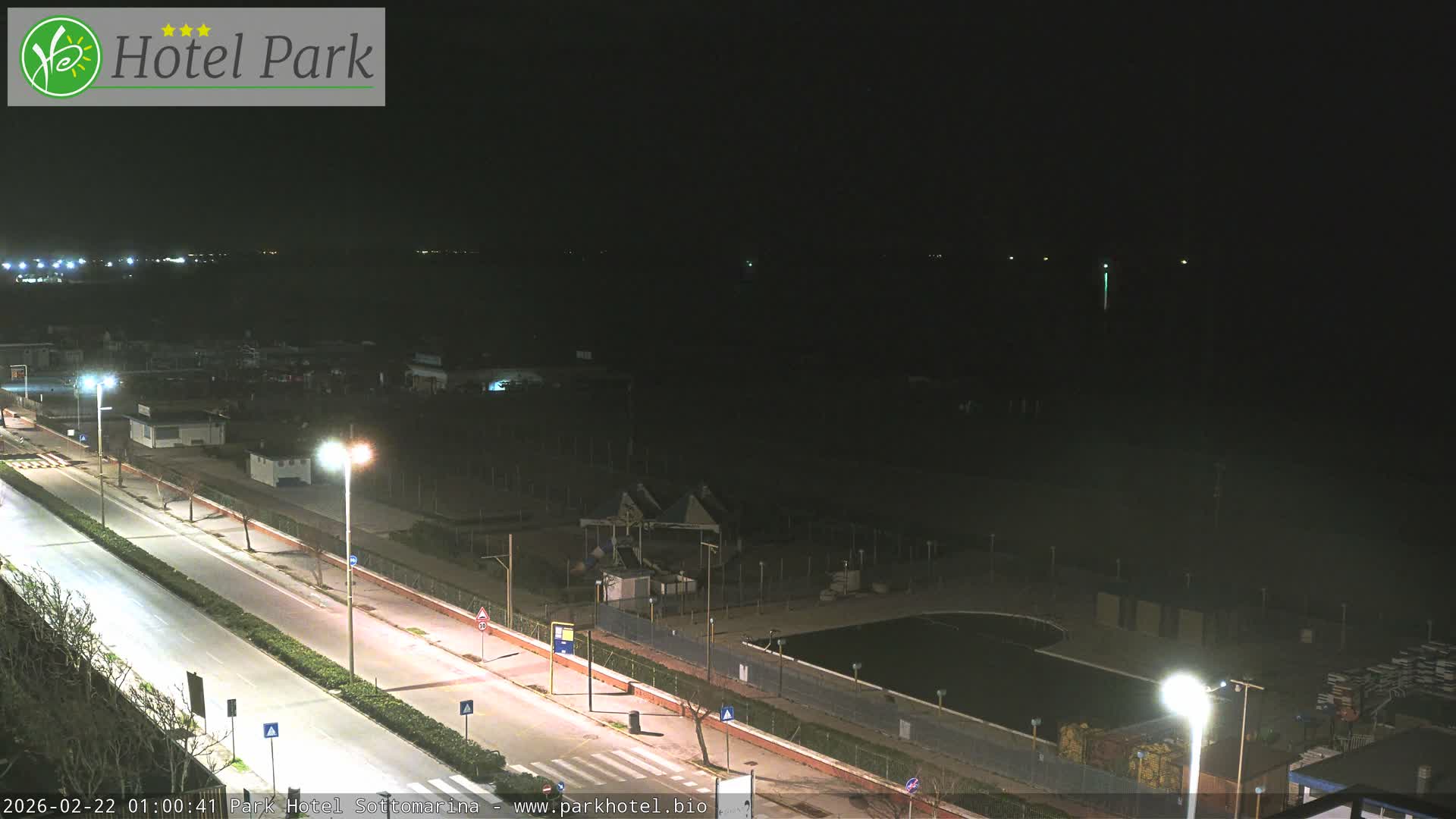 Chioggia Sottomarina Beach Panaromic Live Cam - Venice, Veneto, Italy