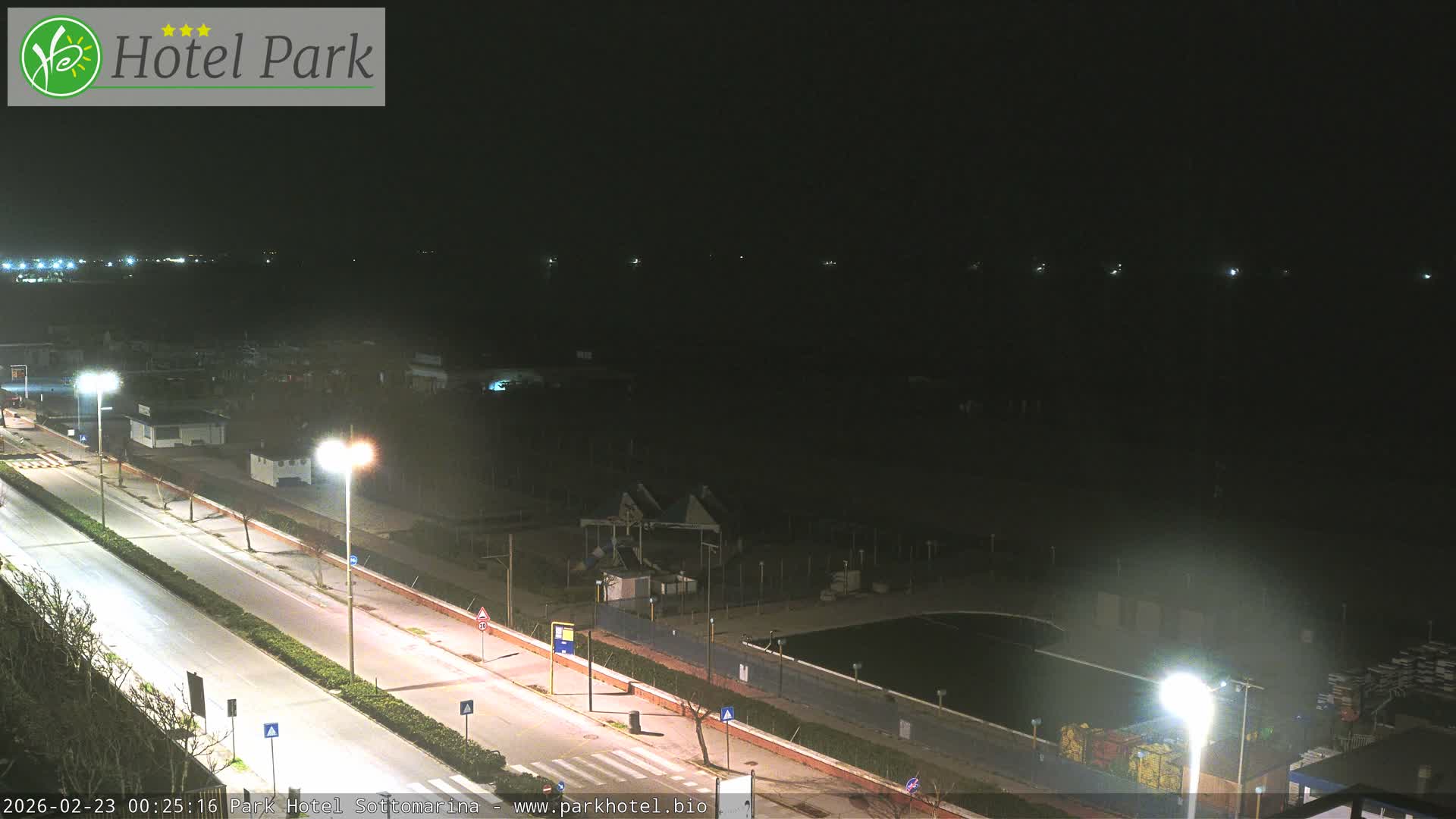 Chioggia Sottomarina Beach Panaromic Live Cam - Venice, Veneto, Italy