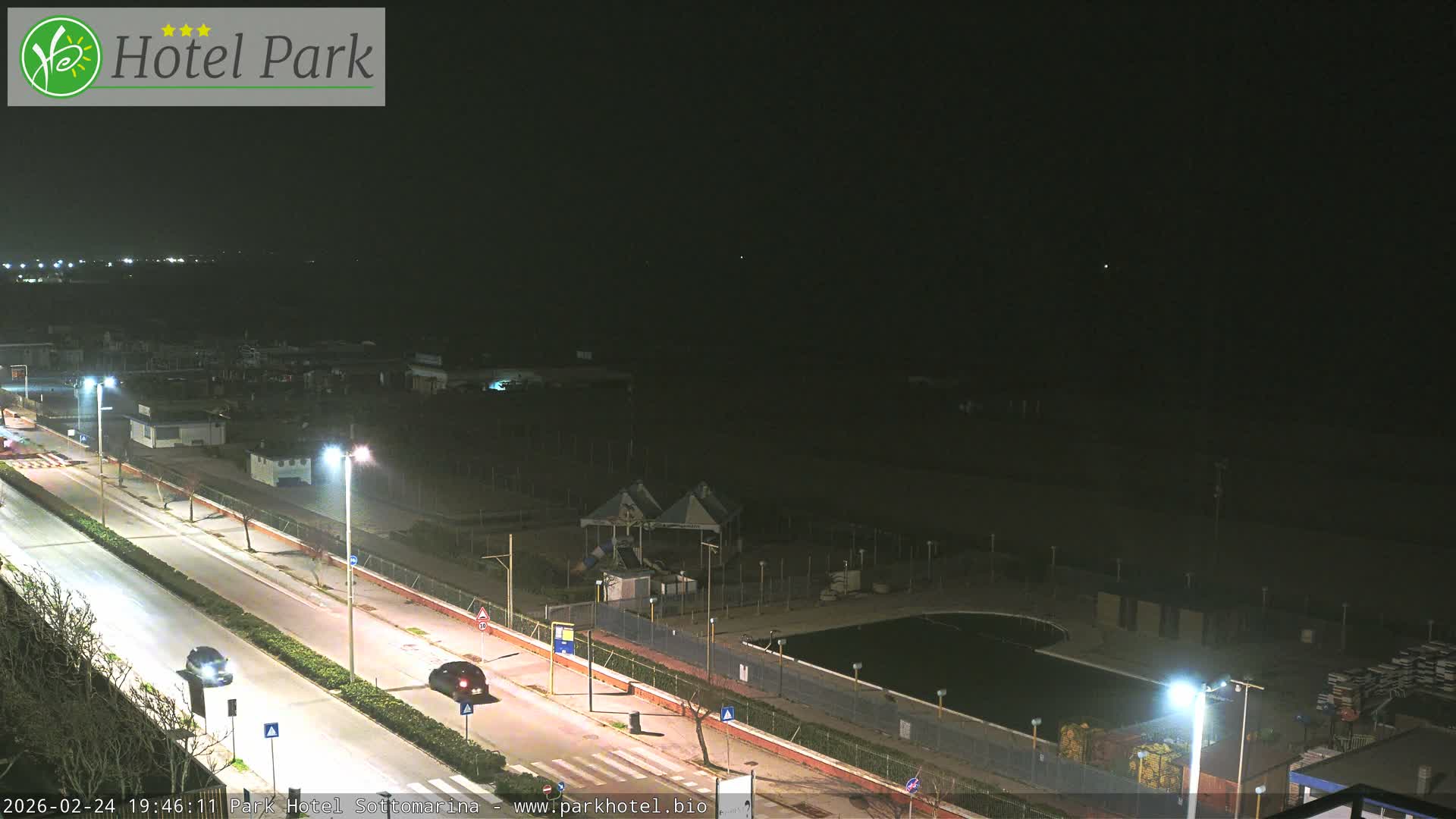 Chioggia Sottomarina Beach Panaromic Live Cam - Venice, Veneto, Italy
