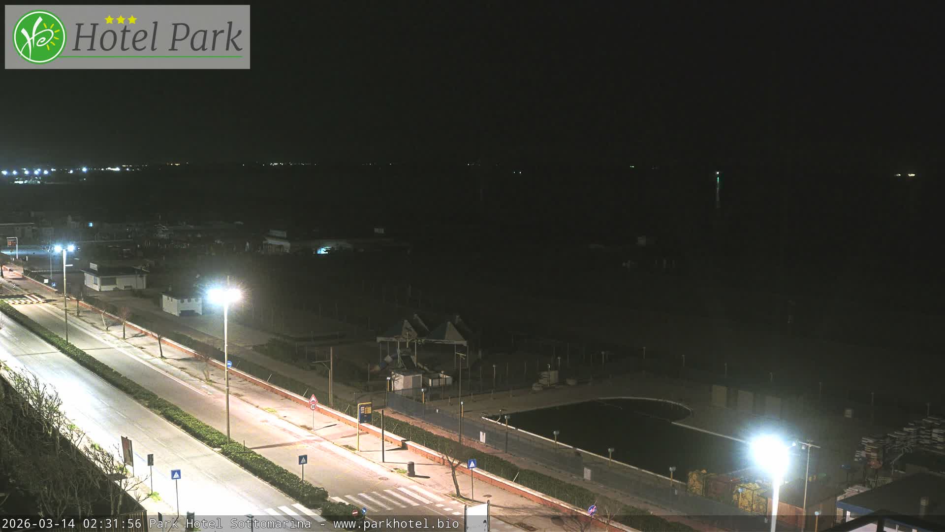 Chioggia Sottomarina Beach Panaromic Live Cam - Venice, Veneto, Italy