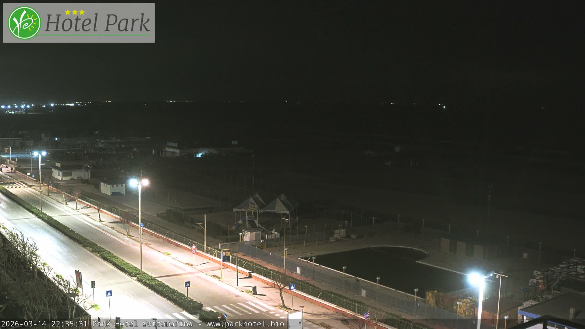 Chioggia Sottomarina Beach Panaromic Live Cam - Venice, Veneto, Italy