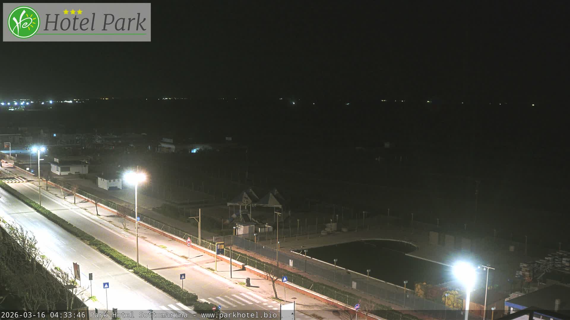 Chioggia Sottomarina Beach Panaromic Live Cam - Venice, Veneto, Italy