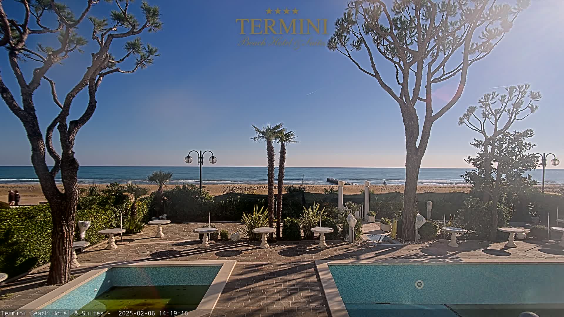 Lido di Jesolo Beach Live Cam - Venice, Veneto, Italy