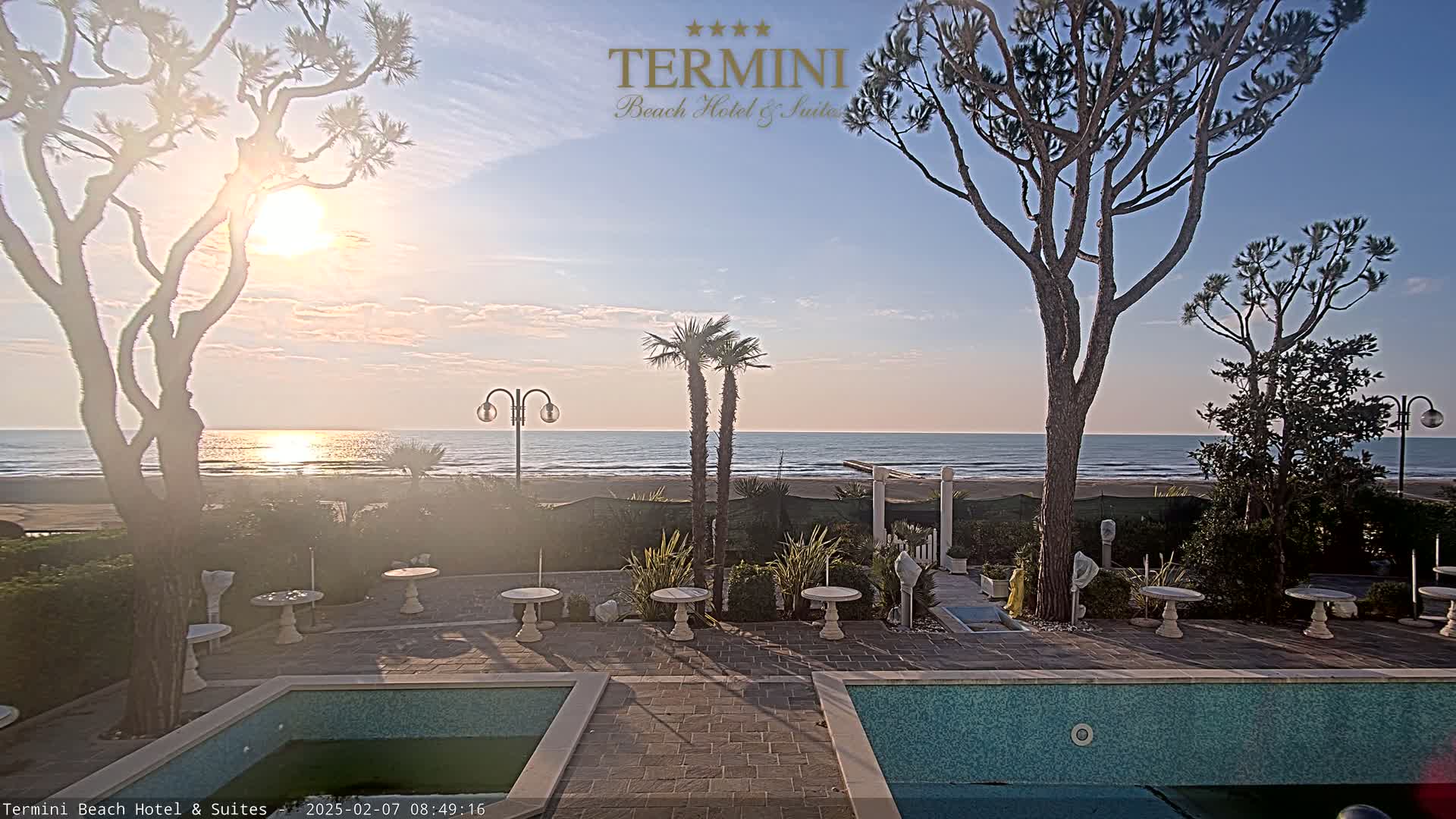 Lido di Jesolo Beach Live Cam - Venice, Veneto, Italy