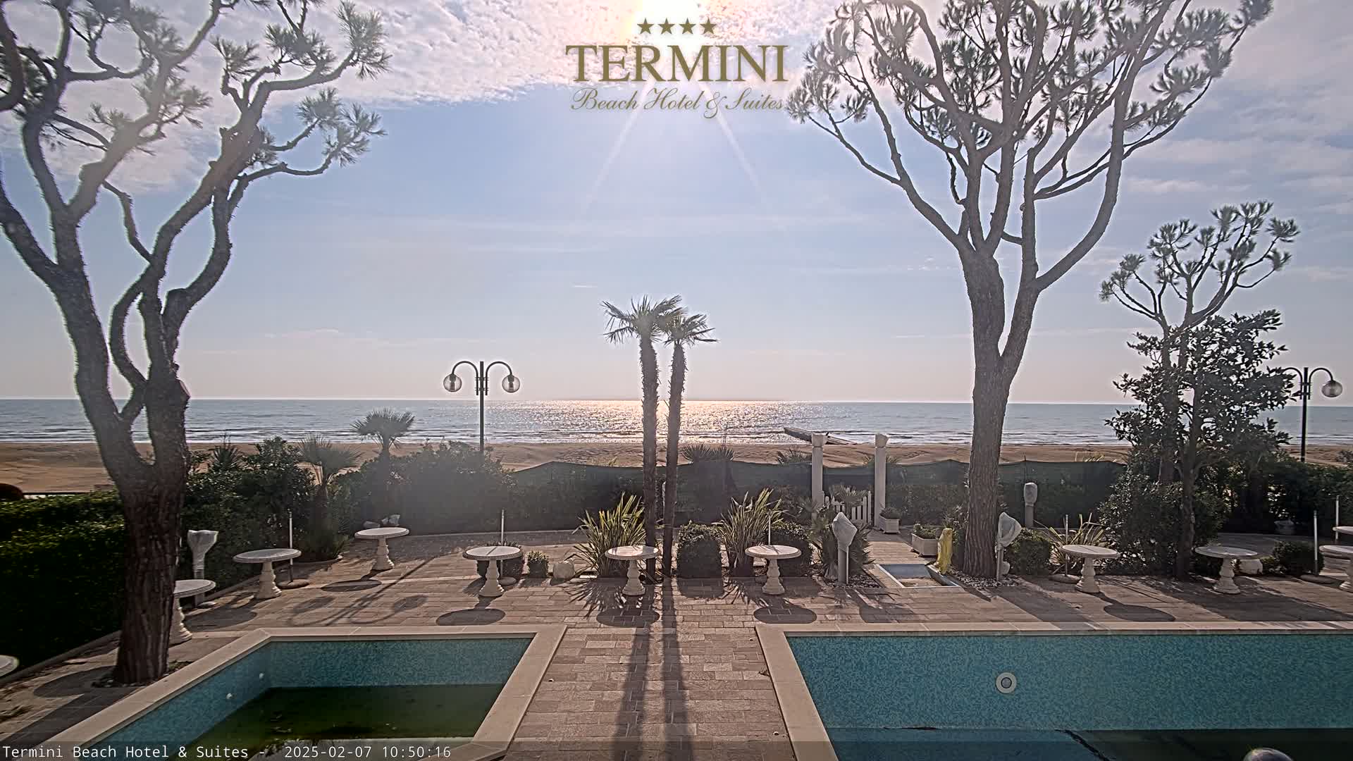 Lido di Jesolo Beach Live Cam - Venice, Veneto, Italy