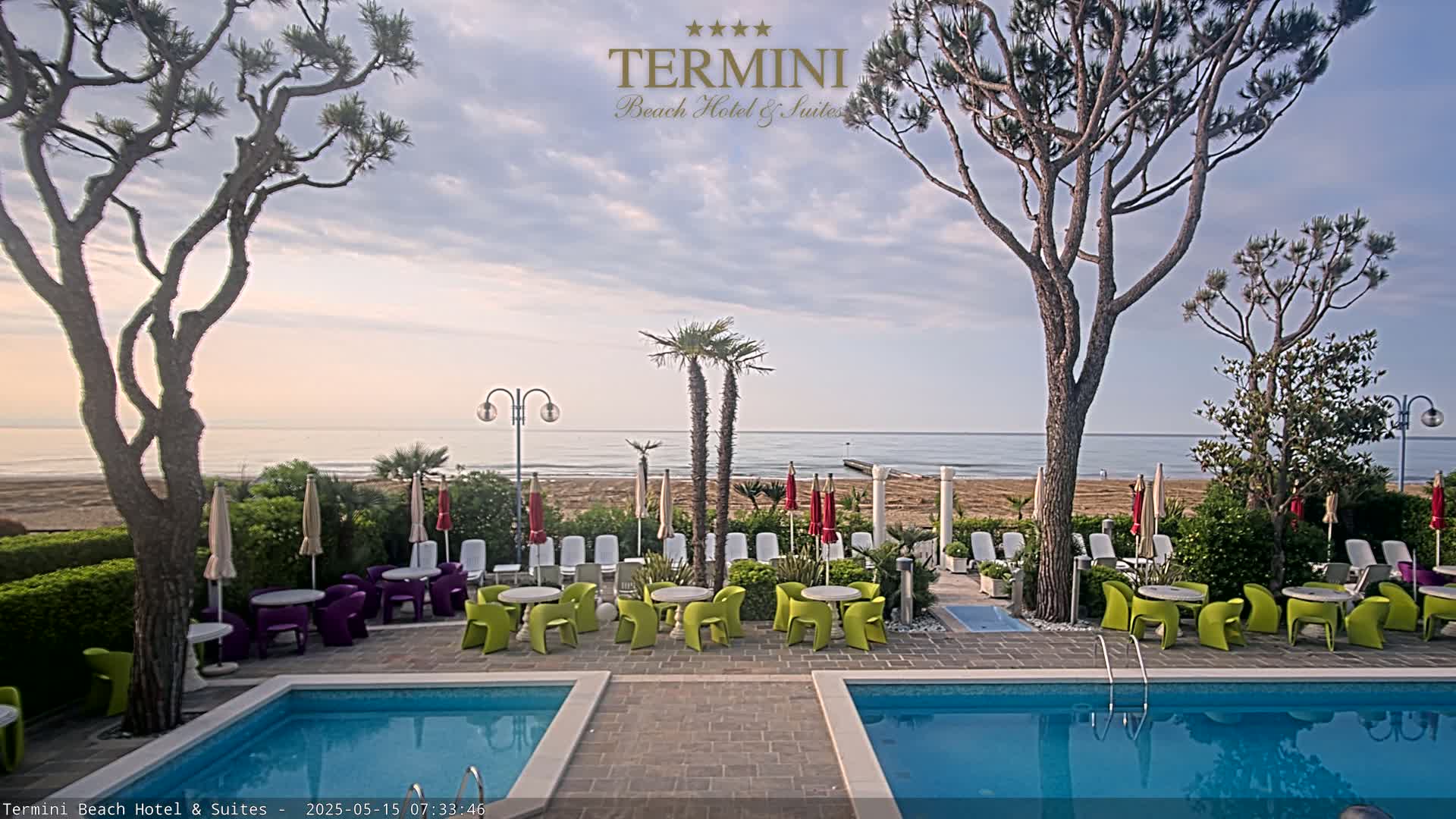 Lido di Jesolo Beach Live Cam - Venice, Veneto, Italy
