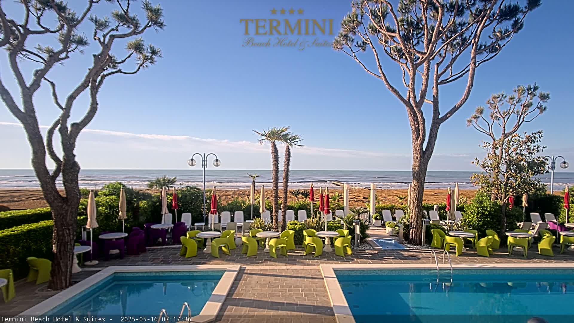 Lido di Jesolo Beach Live Cam - Venice, Veneto, Italy
