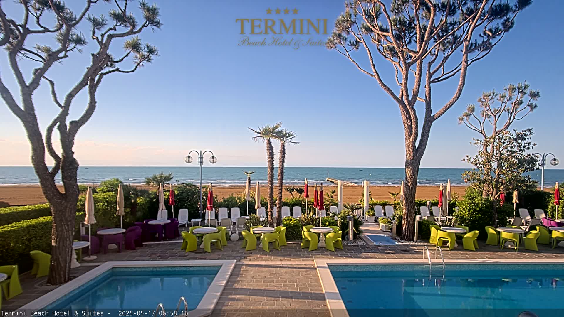 Lido di Jesolo Beach Live Cam - Venice, Veneto, Italy
