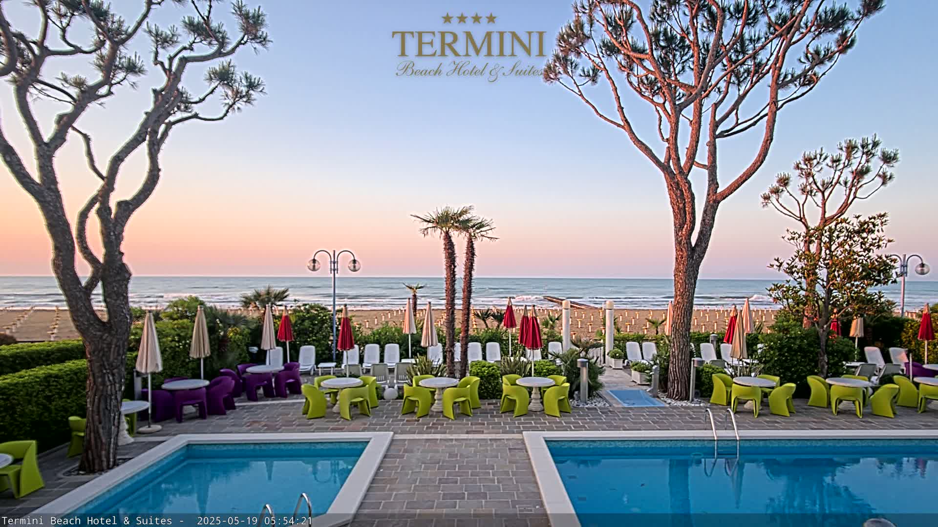 Lido di Jesolo Beach Live Cam - Venice, Veneto, Italy