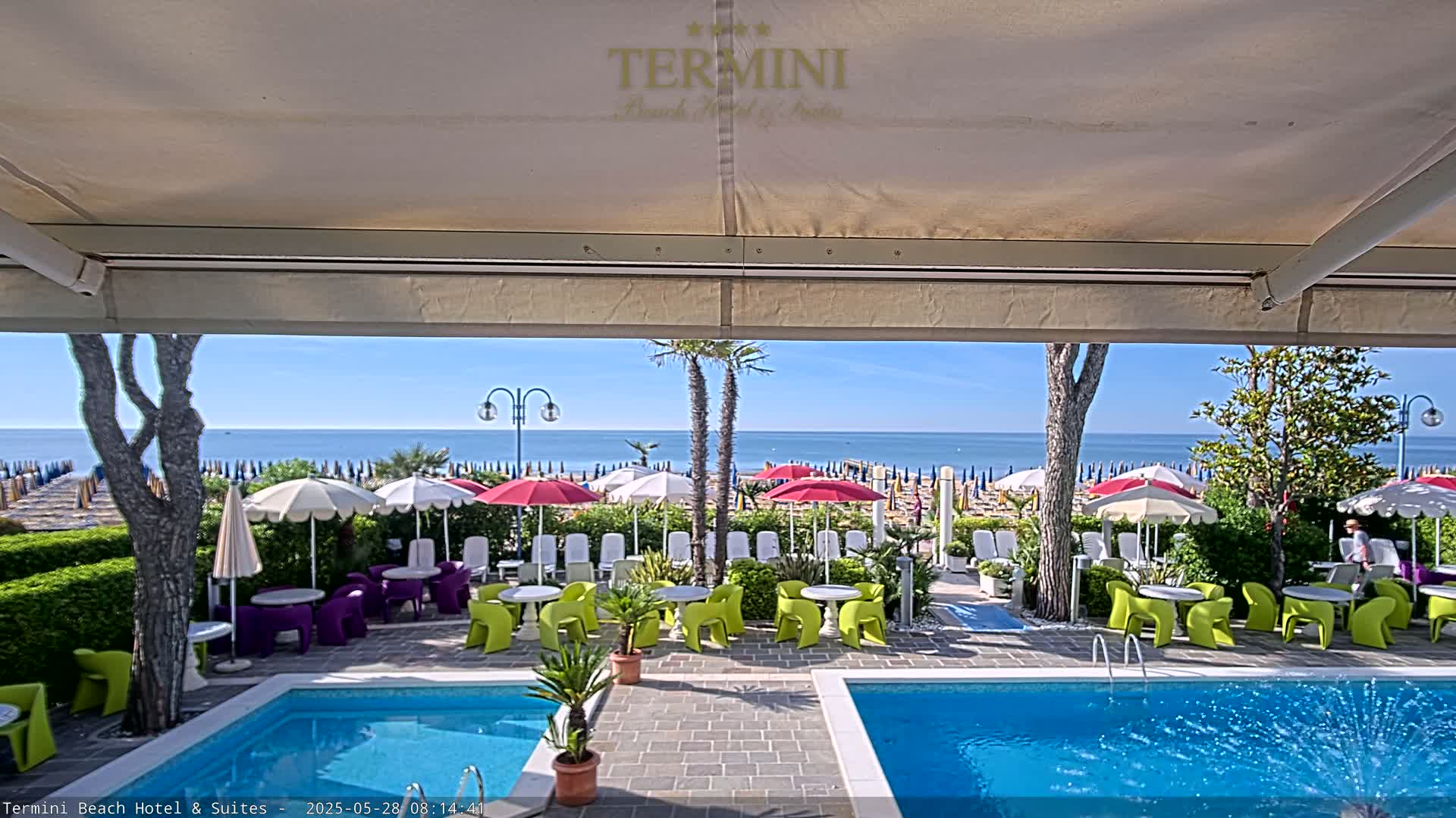 Lido di Jesolo Beach Live Cam - Venice, Veneto, Italy