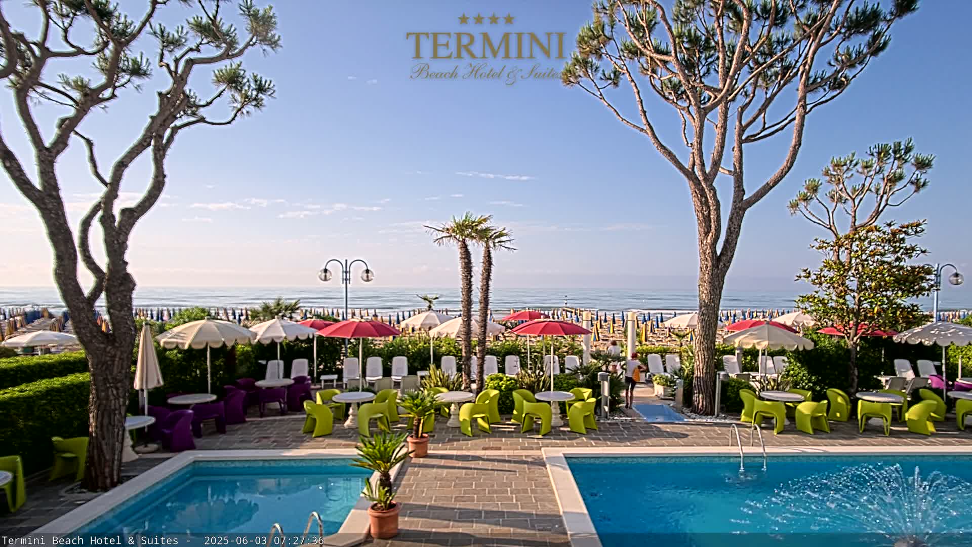 Lido di Jesolo Beach Live Cam - Venice, Veneto, Italy