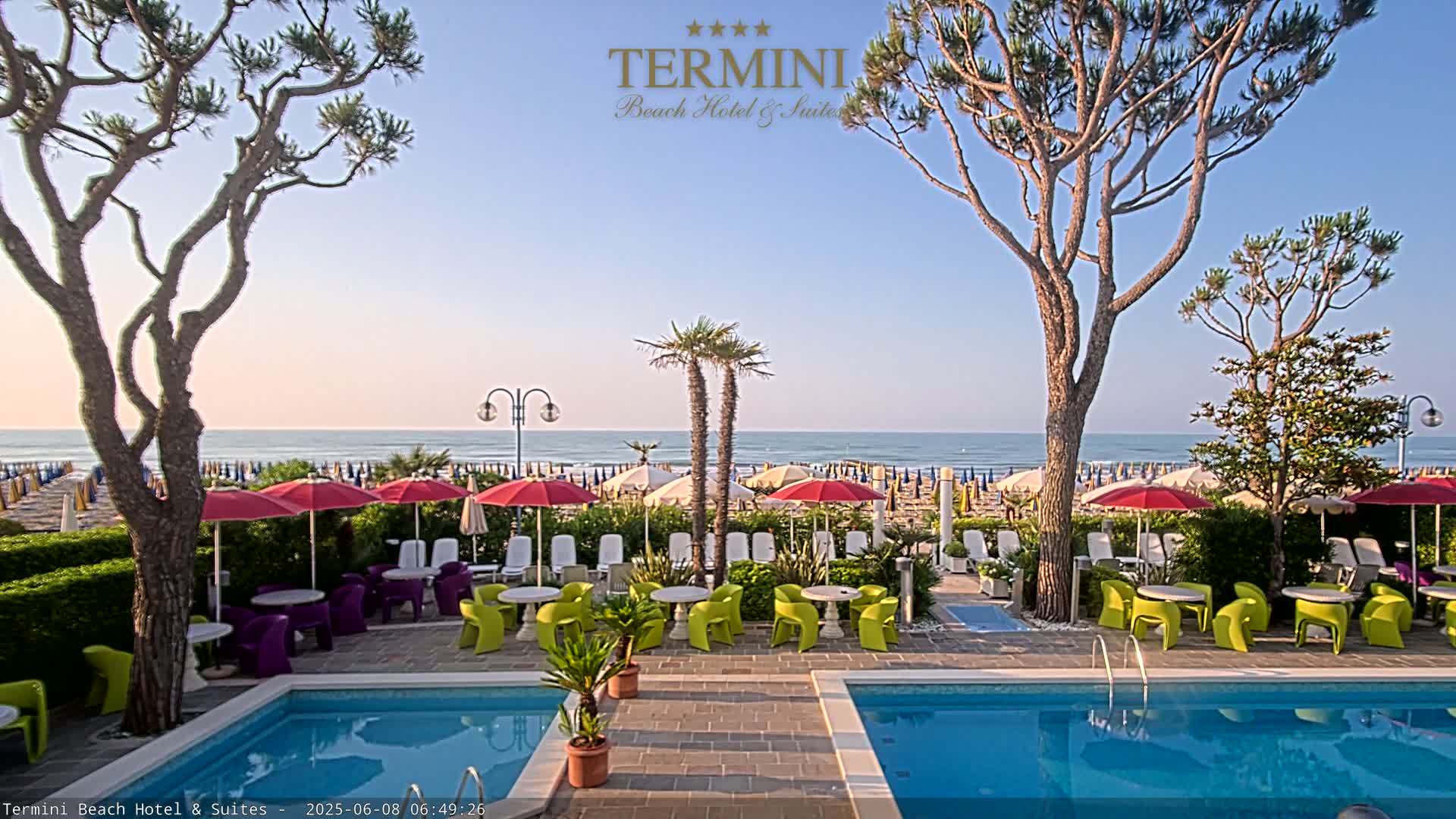 Lido di Jesolo Beach Live Cam - Venice, Veneto, Italy