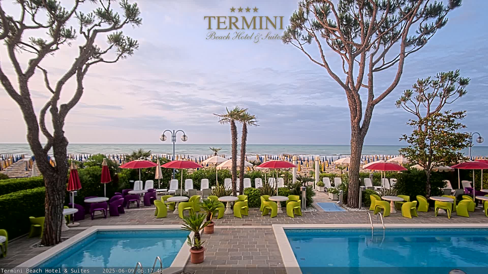 Lido di Jesolo Beach Live Cam - Venice, Veneto, Italy