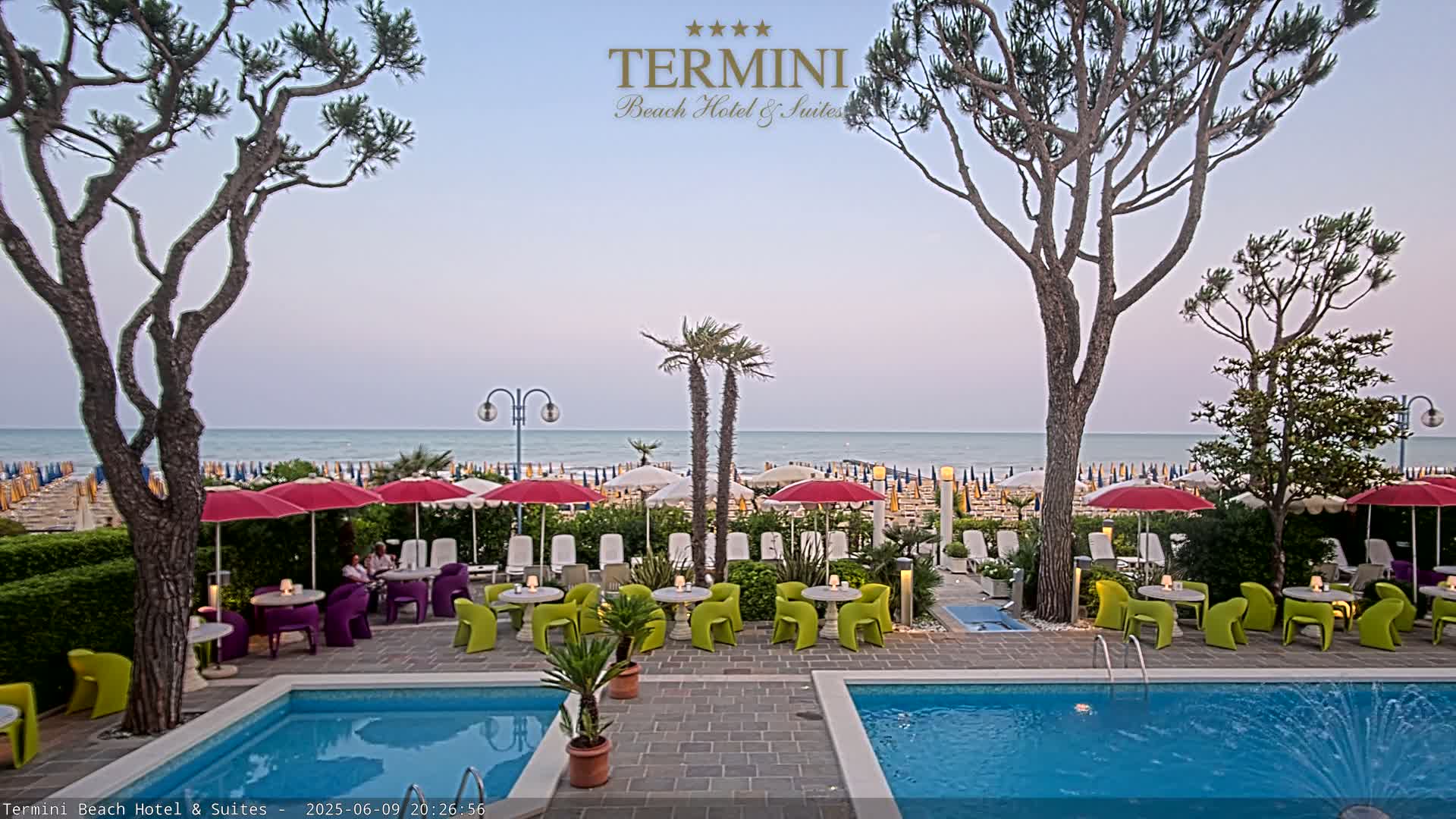 Lido di Jesolo Beach Live Cam - Venice, Veneto, Italy