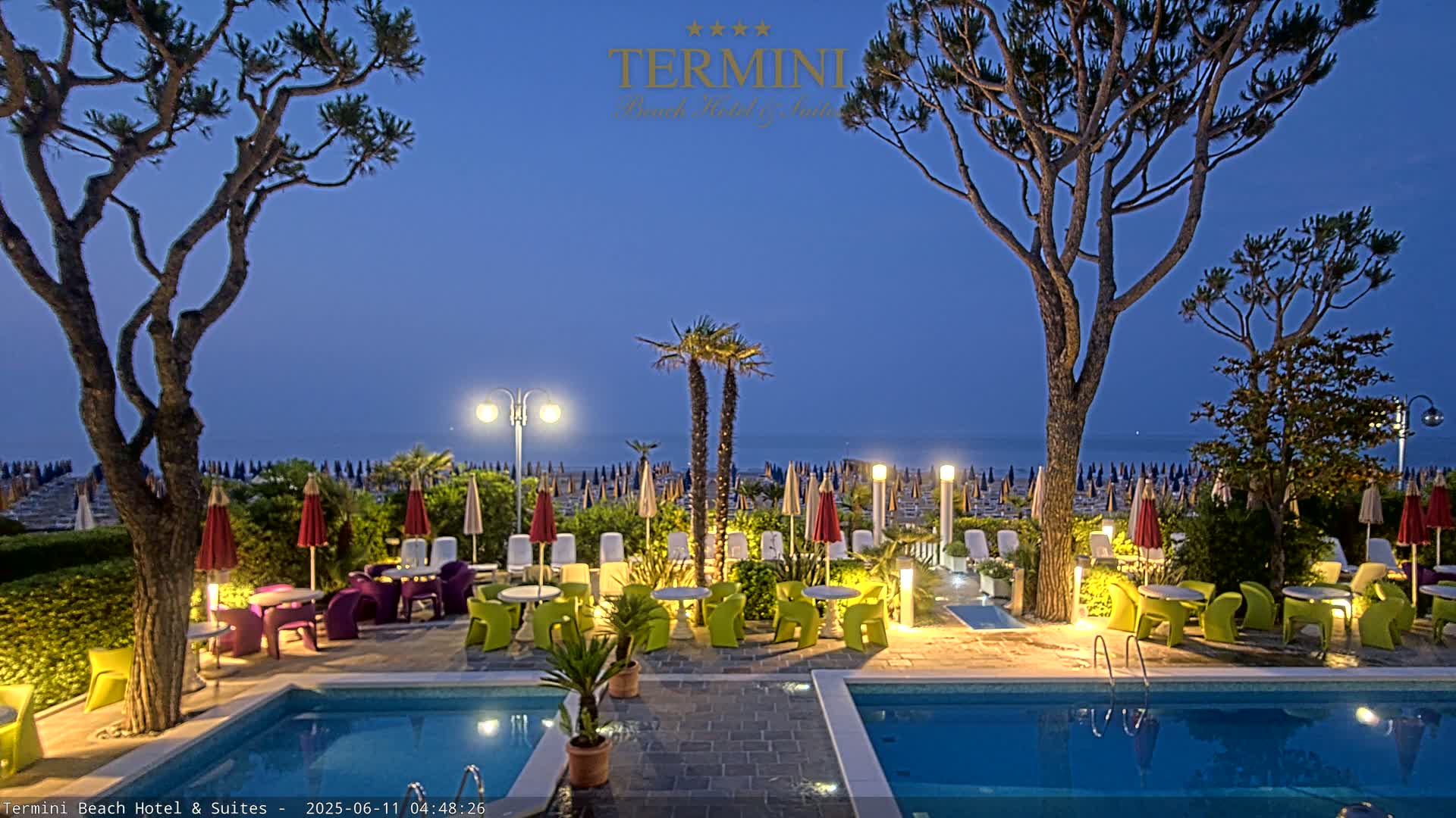 Lido di Jesolo Beach Live Cam - Venice, Veneto, Italy