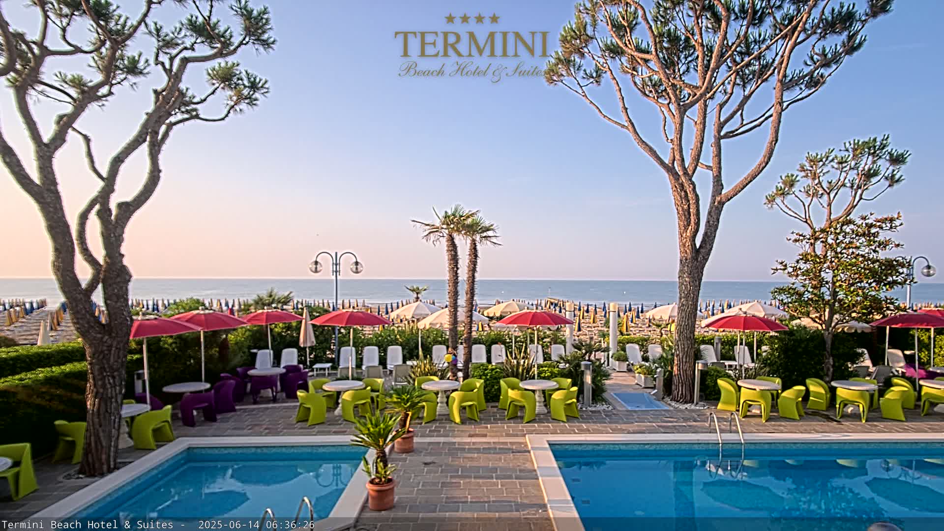 Lido di Jesolo Beach Live Cam - Venice, Veneto, Italy