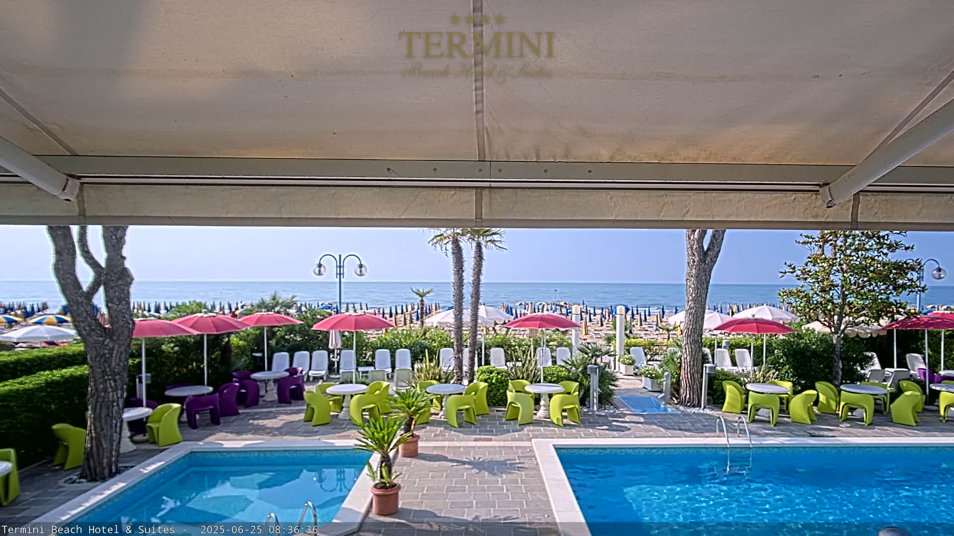 Lido di Jesolo Beach Live Cam - Venice, Veneto, Italy