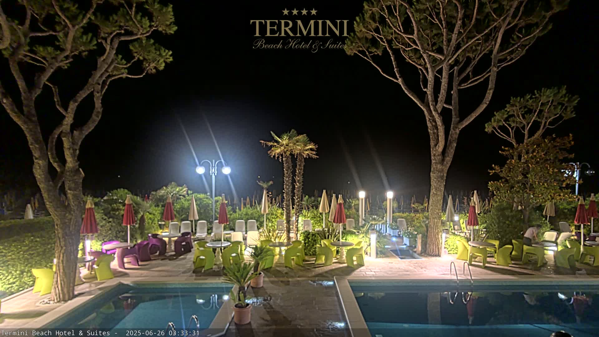 Lido di Jesolo Beach Live Cam - Venice, Veneto, Italy