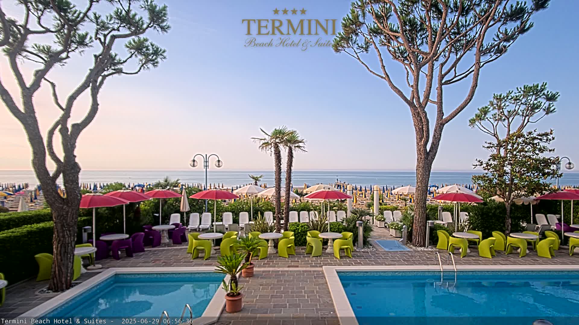 Lido di Jesolo Beach Live Cam - Venice, Veneto, Italy