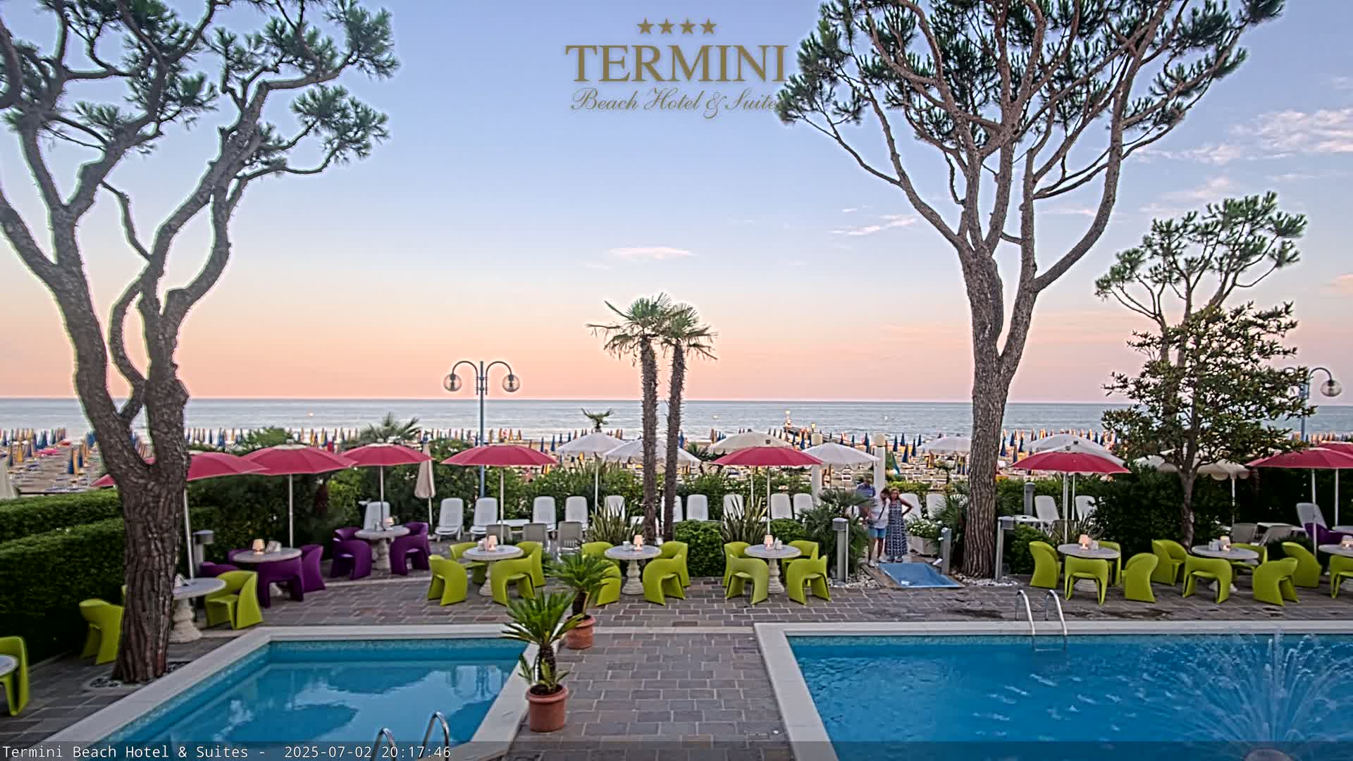 Lido di Jesolo Beach Live Cam - Venice, Veneto, Italy