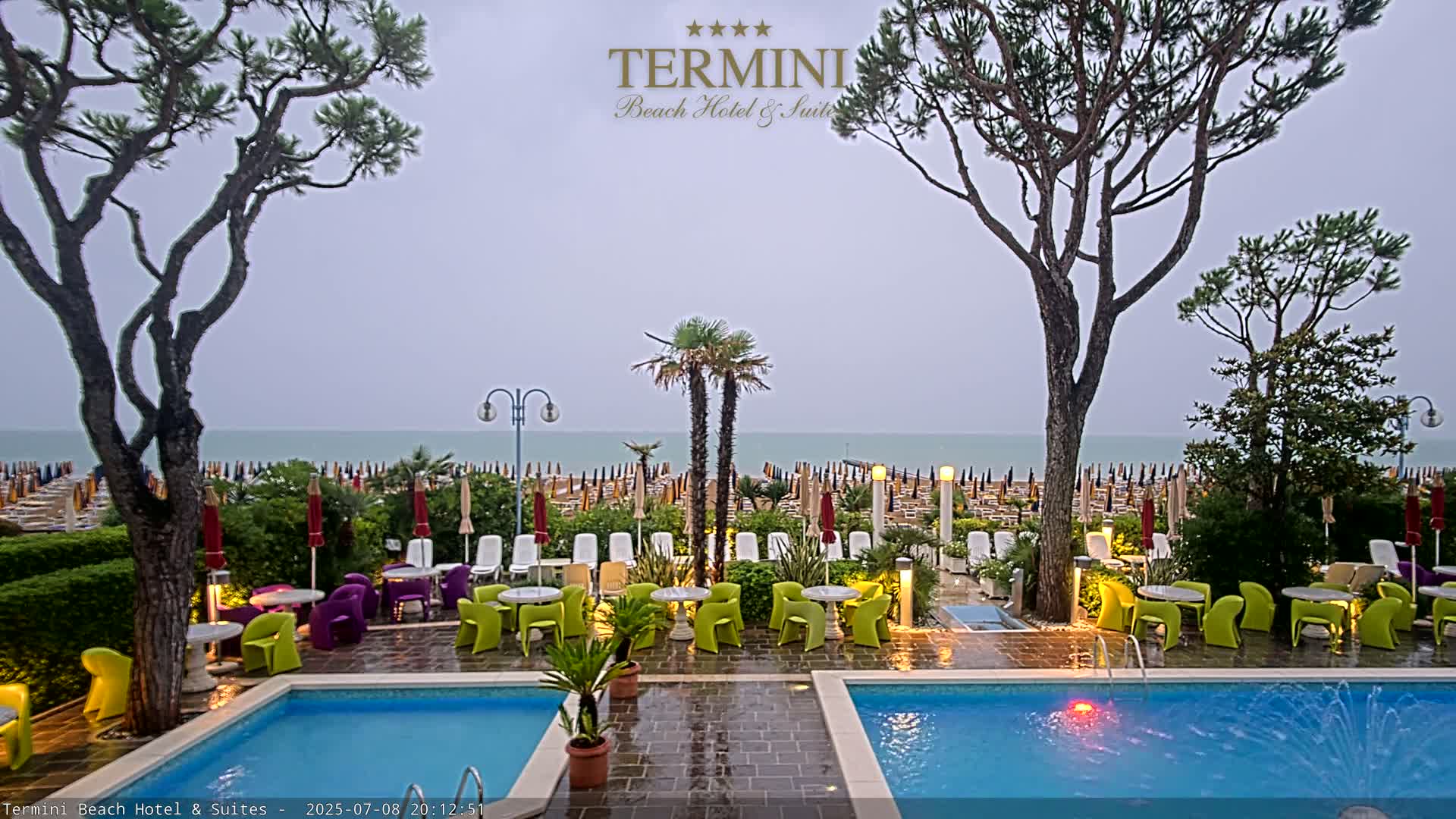 Lido di Jesolo Beach Live Cam - Venice, Veneto, Italy