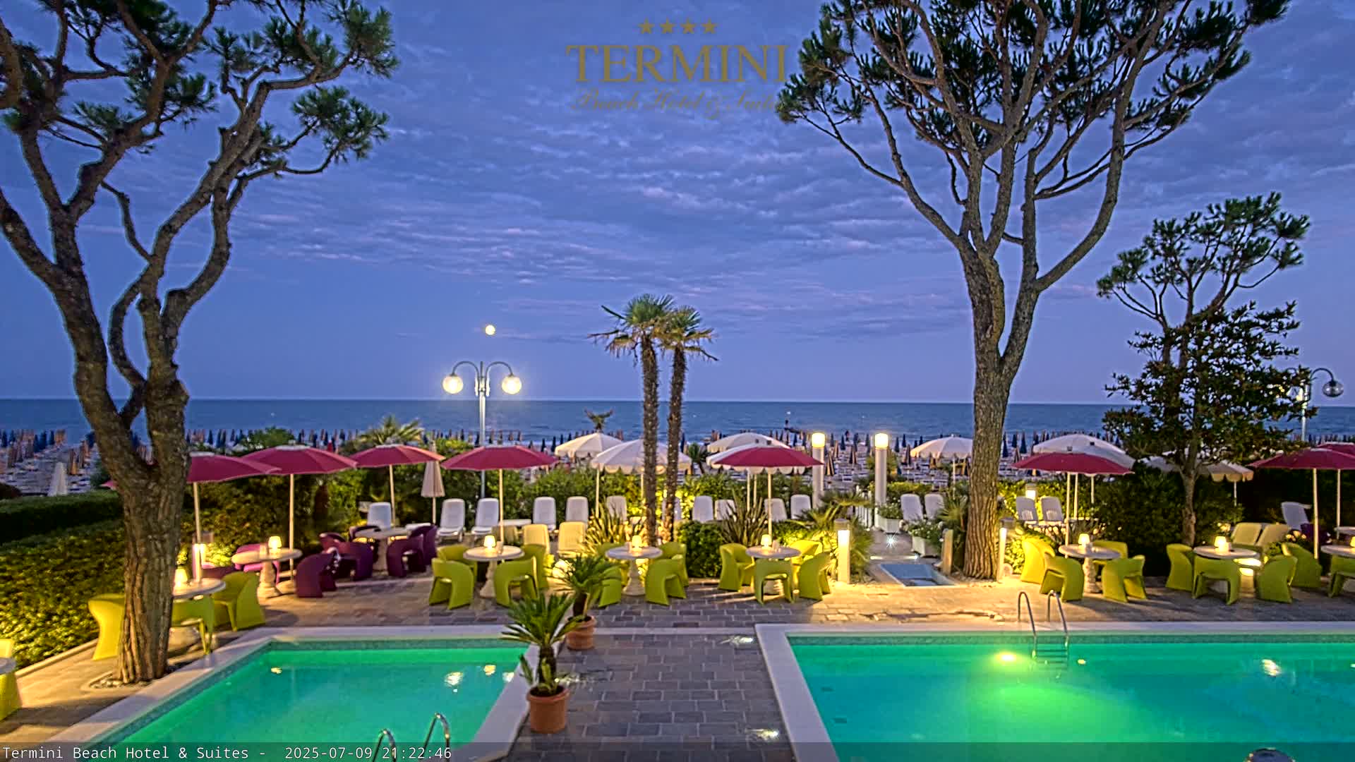 Lido di Jesolo Beach Live Cam - Venice, Veneto, Italy