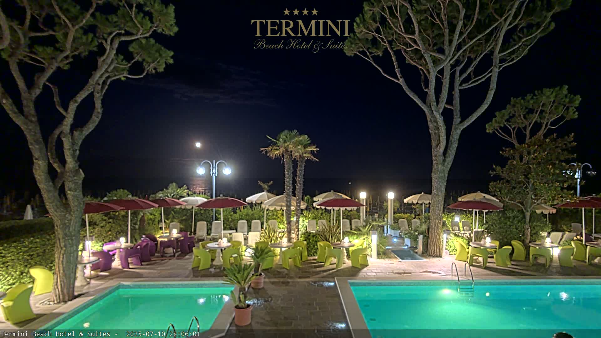 Lido di Jesolo Beach Live Cam - Venice, Veneto, Italy