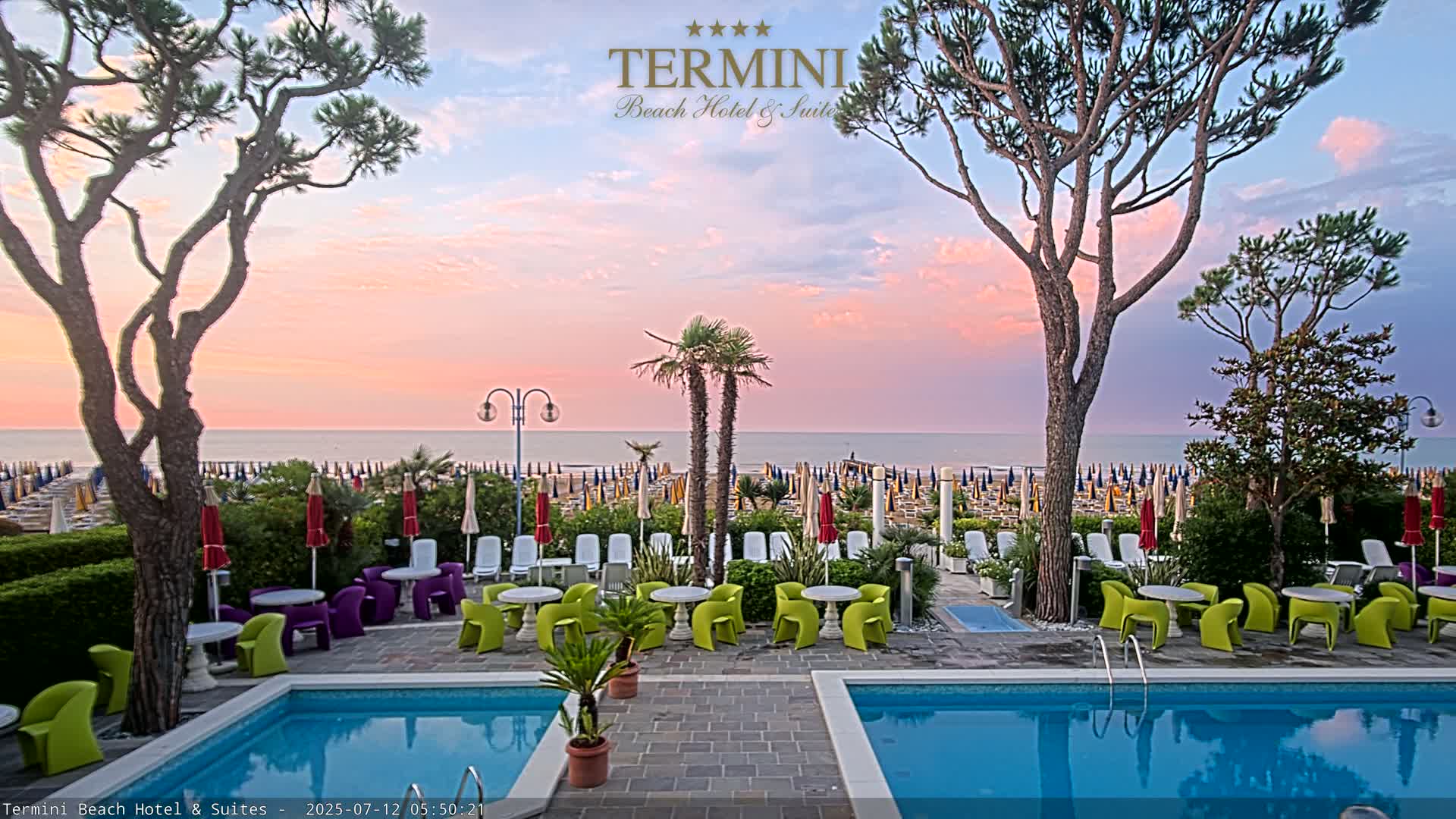Lido di Jesolo Beach Live Cam - Venice, Veneto, Italy
