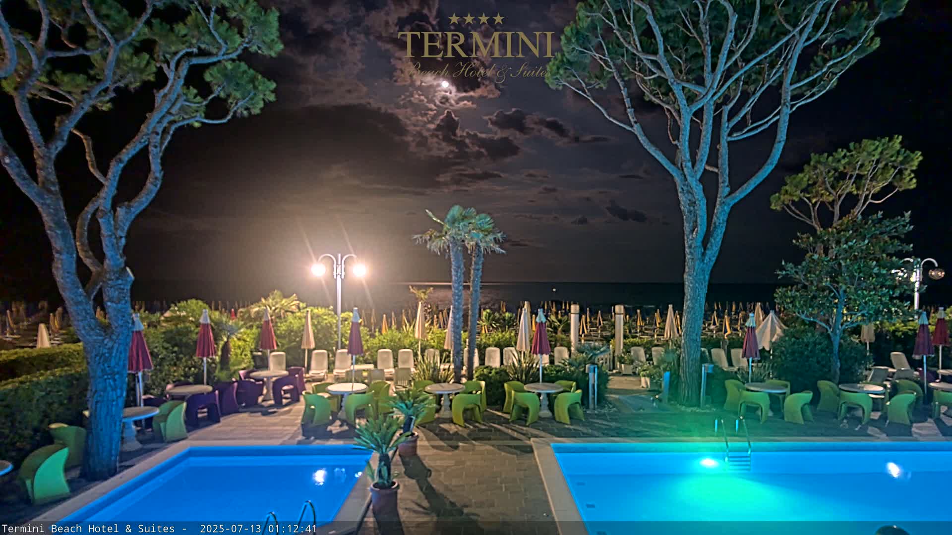 Lido di Jesolo Beach Live Cam - Venice, Veneto, Italy
