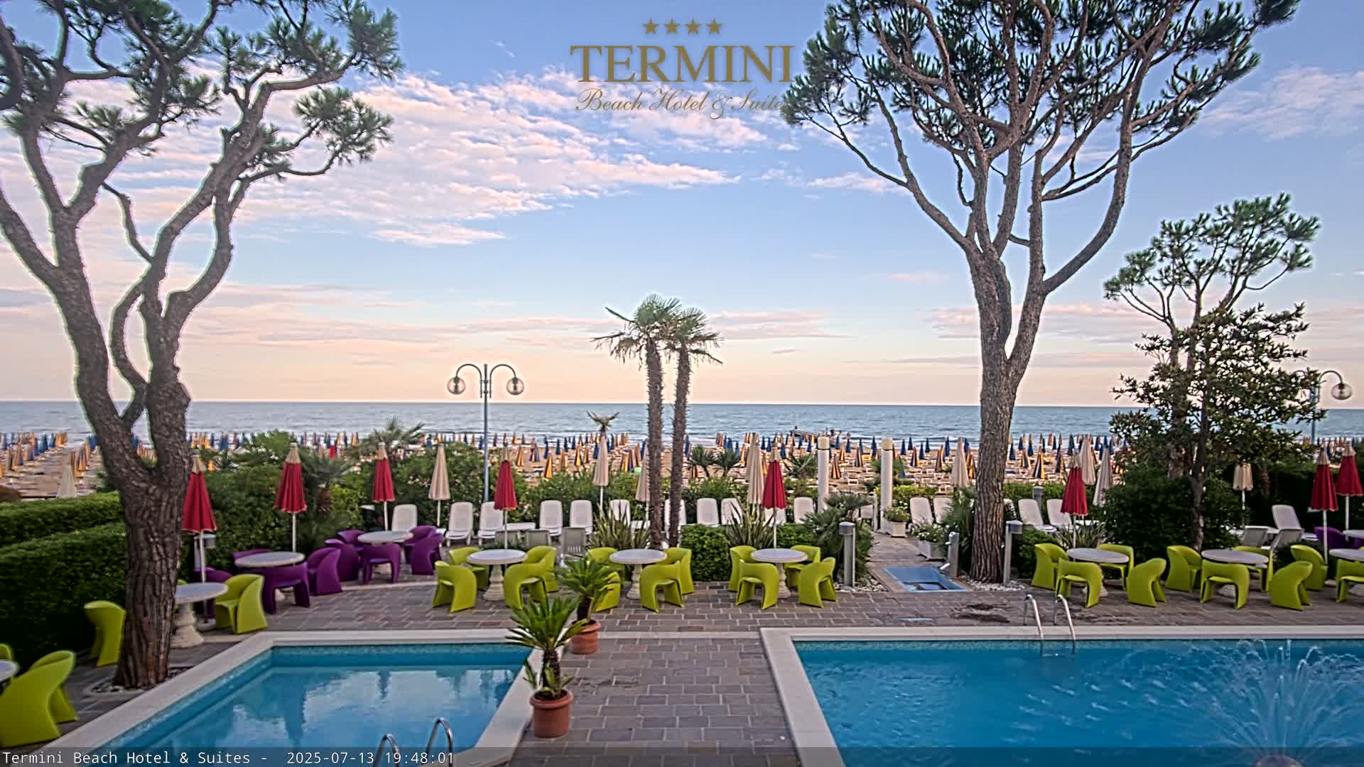 Lido di Jesolo Beach Live Cam - Venice, Veneto, Italy