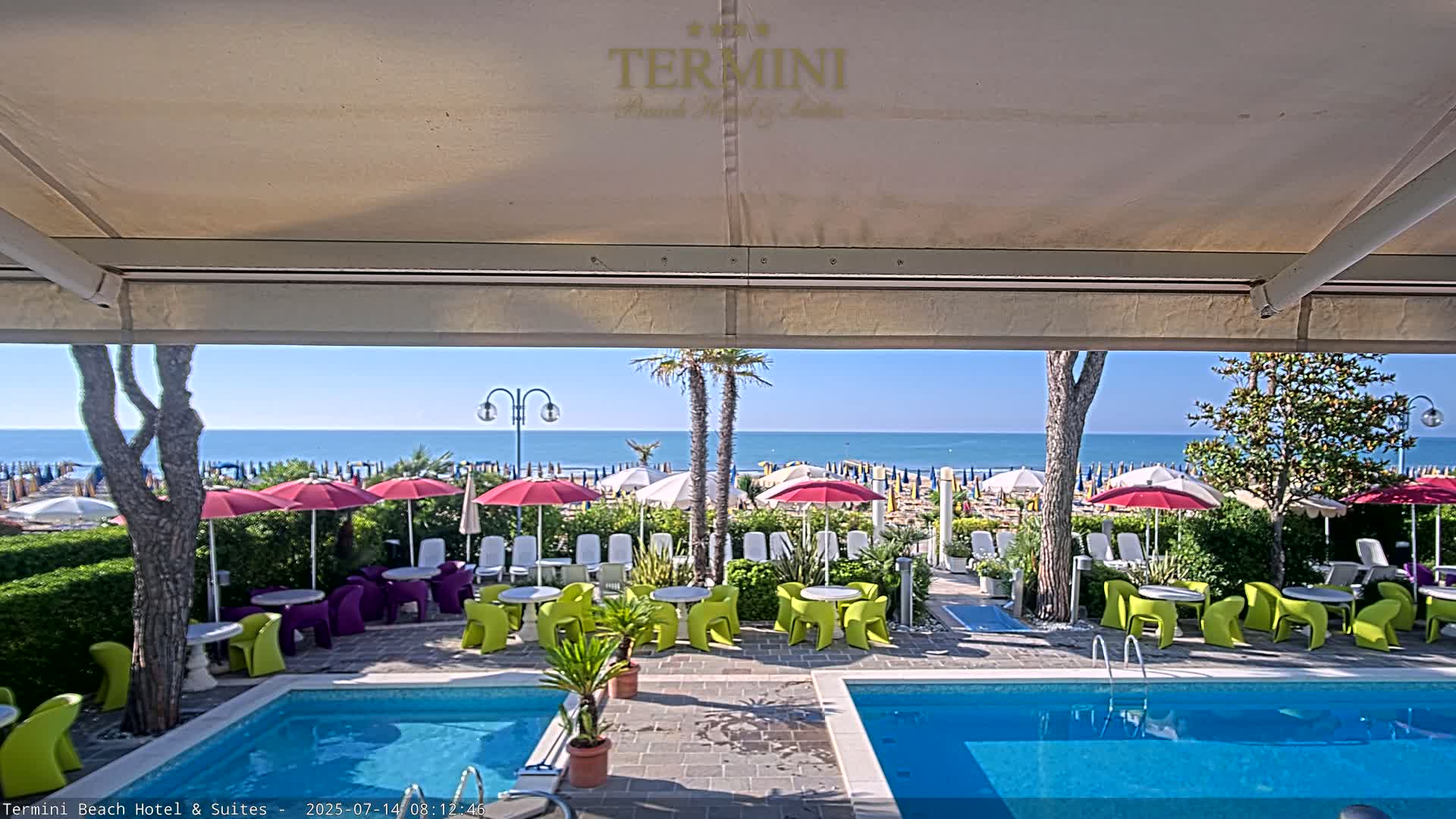 Lido di Jesolo Beach Live Cam - Venice, Veneto, Italy