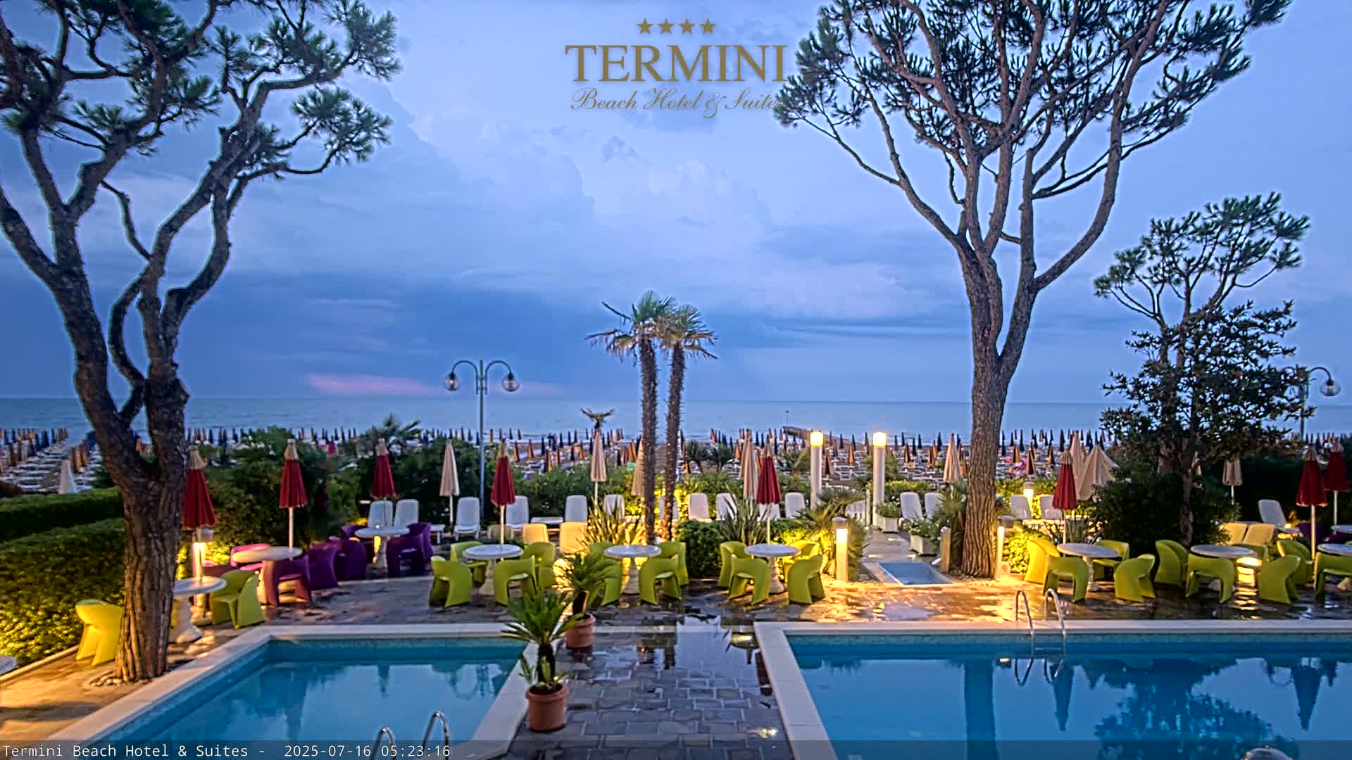 Lido di Jesolo Beach Live Cam - Venice, Veneto, Italy