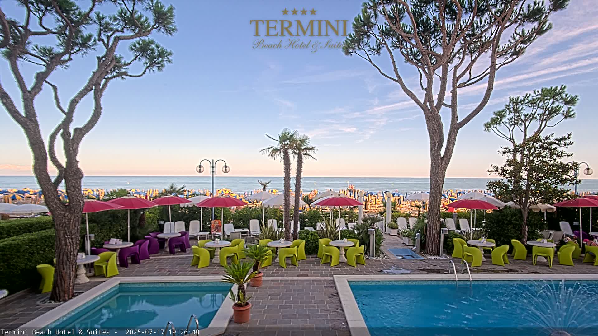 Lido di Jesolo Beach Live Cam - Venice, Veneto, Italy