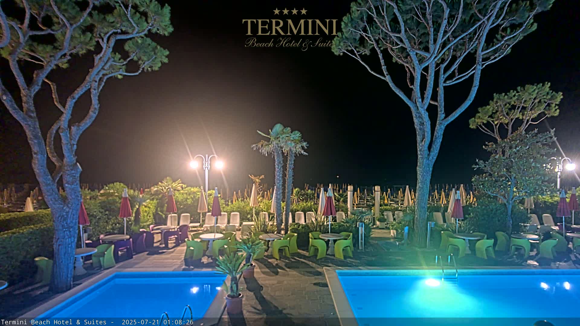 Lido di Jesolo Beach Live Cam - Venice, Veneto, Italy