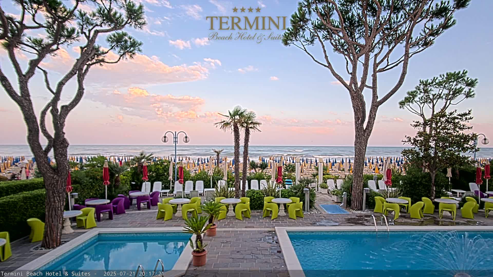 Lido di Jesolo Beach Live Cam - Venice, Veneto, Italy