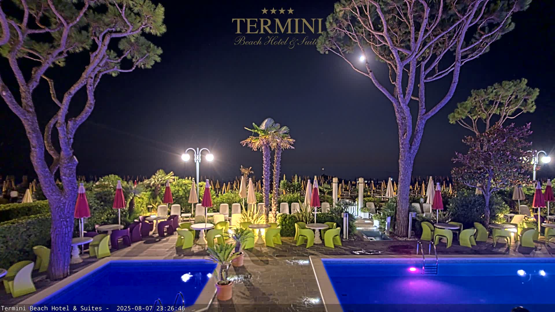 Lido di Jesolo Beach Live Cam - Venice, Veneto, Italy