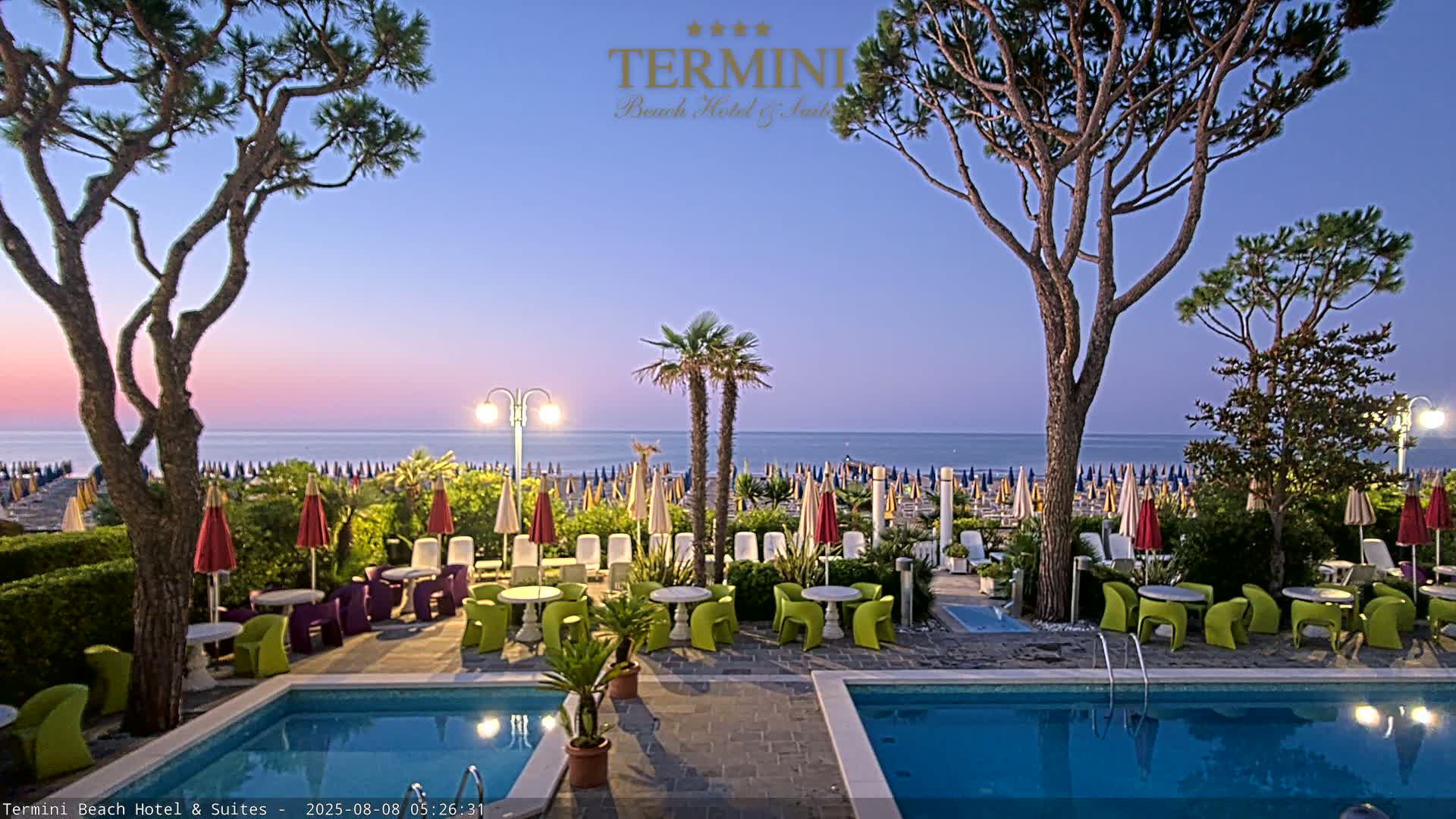 Lido di Jesolo Beach Live Cam - Venice, Veneto, Italy