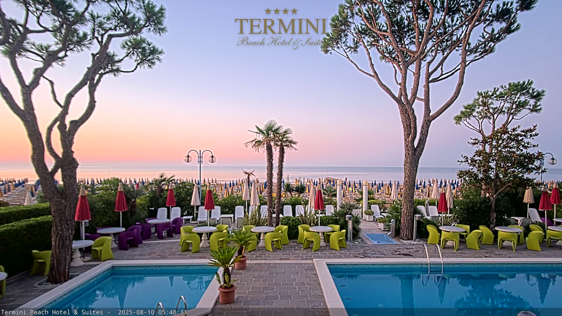 Lido di Jesolo Beach Live Cam - Venice, Veneto, Italy