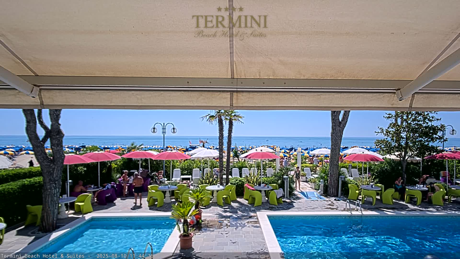 Lido di Jesolo Beach Live Cam - Venice, Veneto, Italy